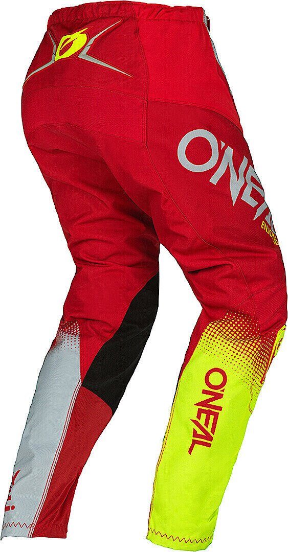 O’NEAL Motorradhose V.22 Hose Motocross Red/Yellow Element Racewear