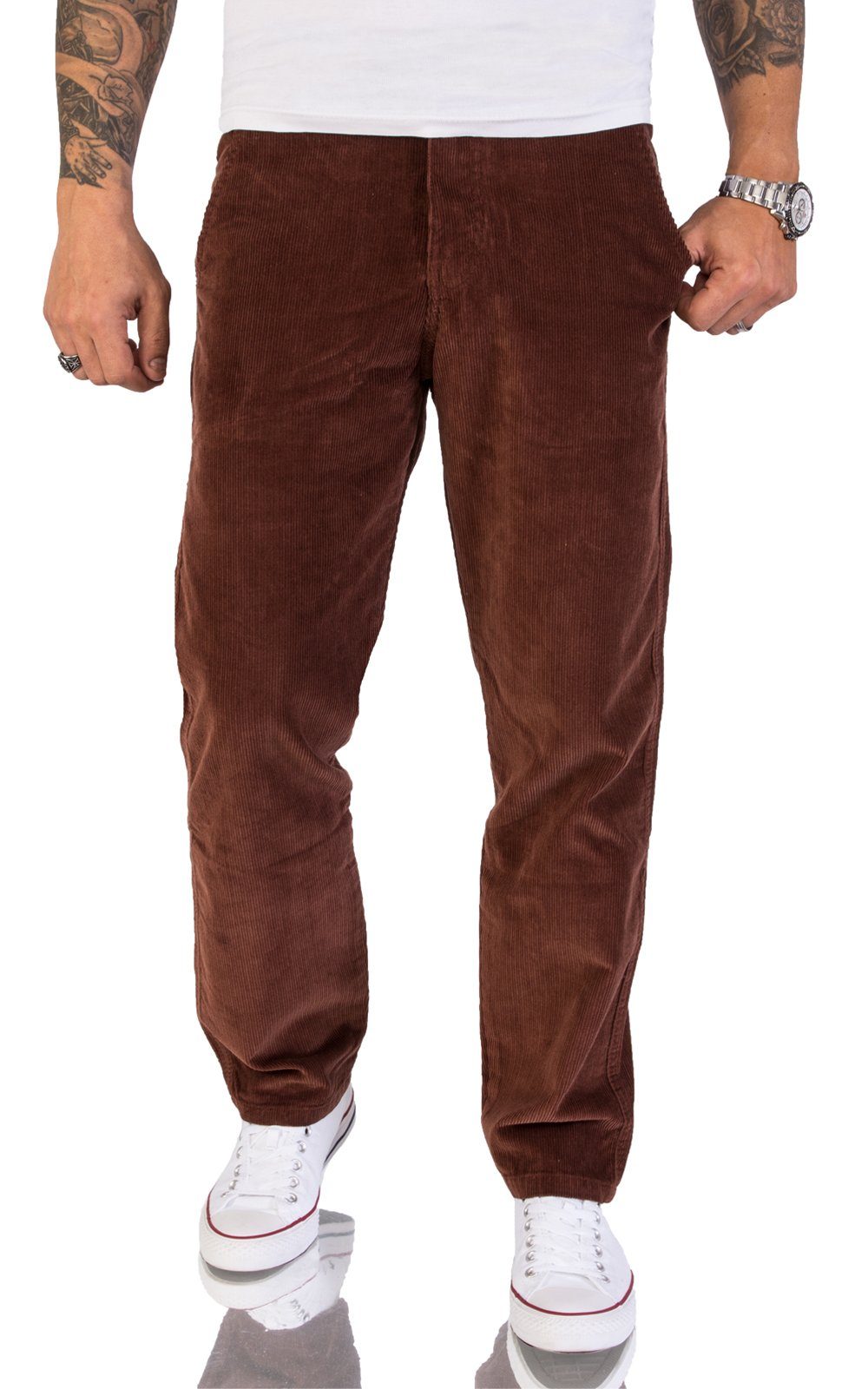 Rock Creek Cordhose Herren Regular Fit Cordhose RC-2156