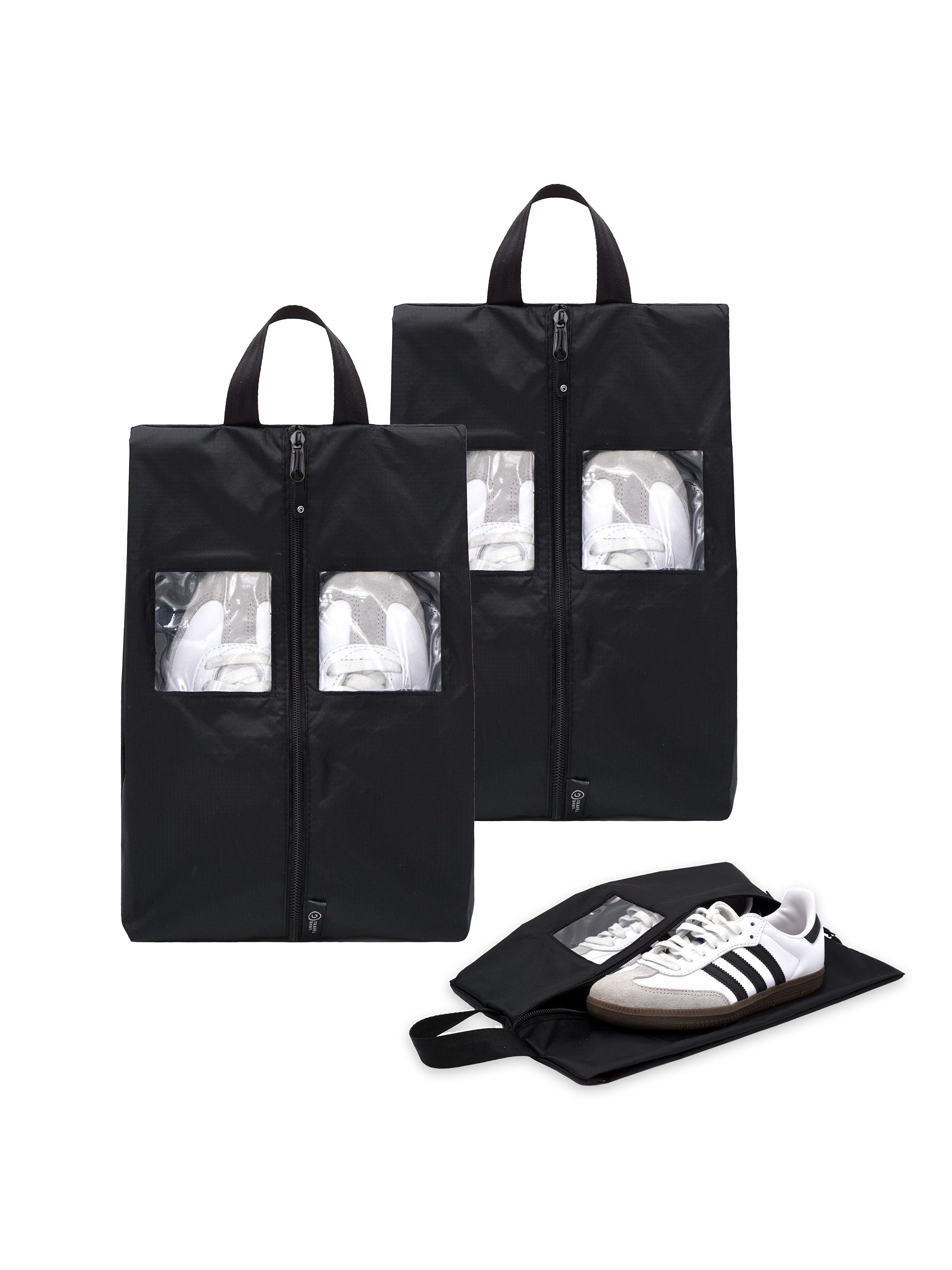 TRAVEL DUDE Kofferorganizer Schuhtaschen 2er Set (2er Set, 2er Set), Wasserabweisend