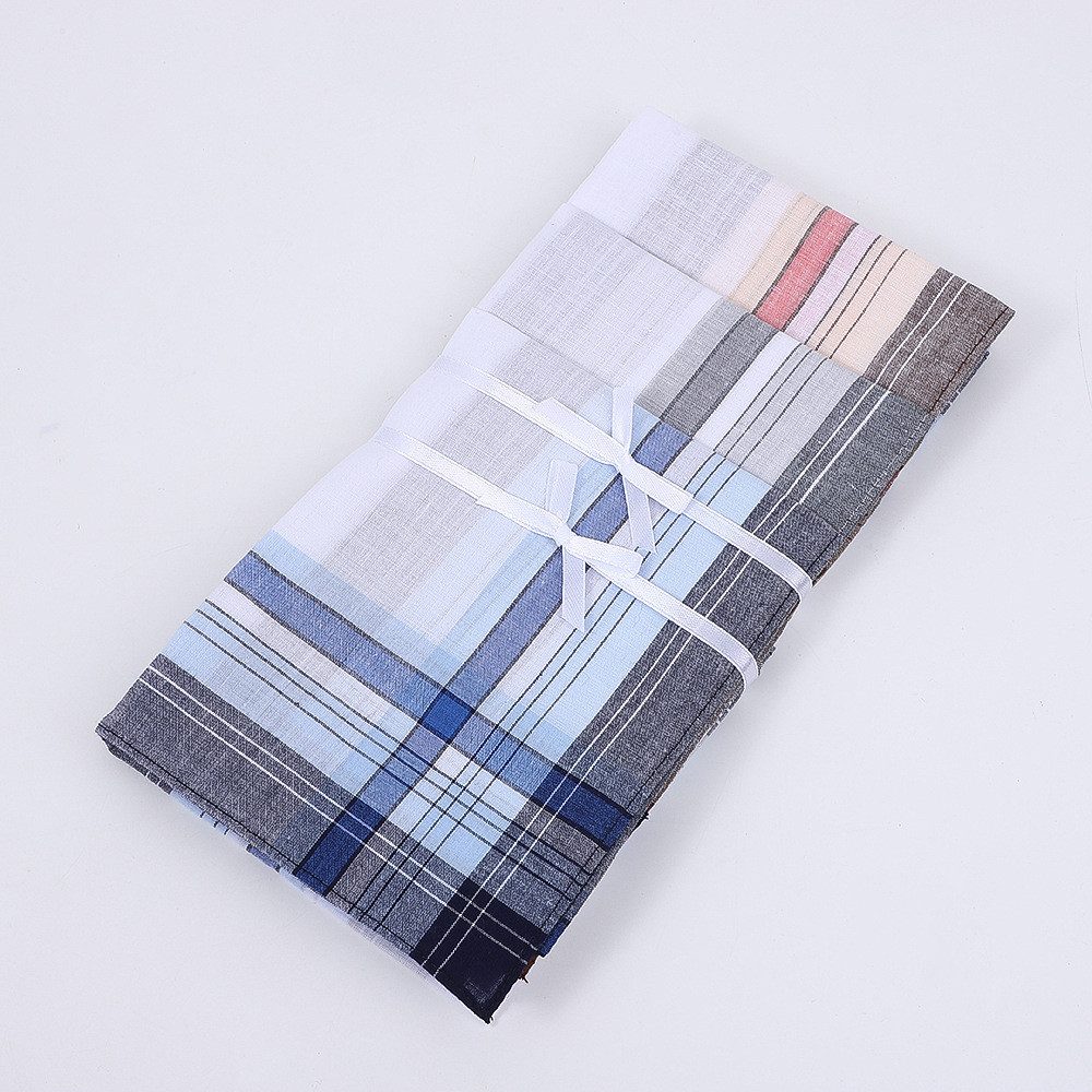 Zaewry Taschentuch Herren Baumwolltaschentücher 12er Set 40x40cm, (12-St), Weiche Stofftaschentücher für Arbeit, Reisen, Alltag und Freizeit – Bild 5 von 5