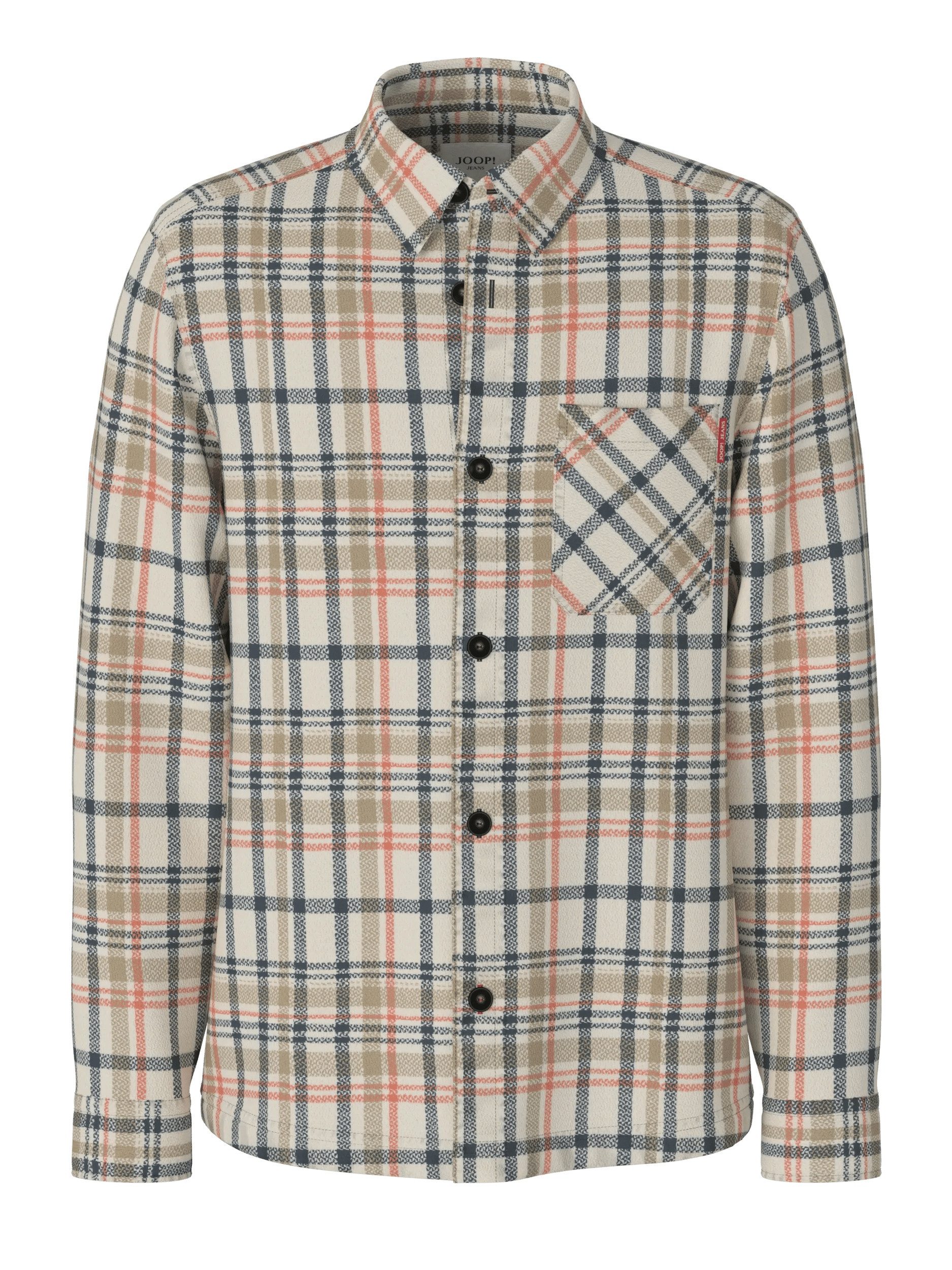 Joop Jeans Langarmhemd Harvi mit Karomuster günstig online kaufen