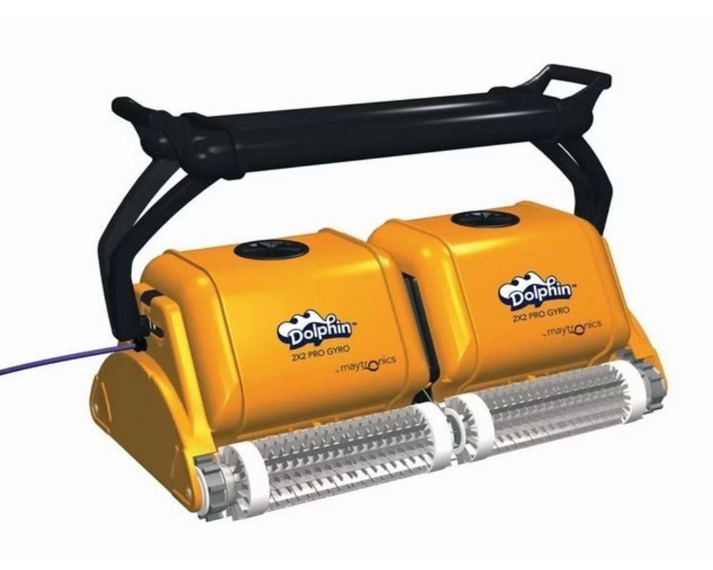 Poolbodensauger Dolphin pro 2x2 Gyro Wonderbrush Poolroboter