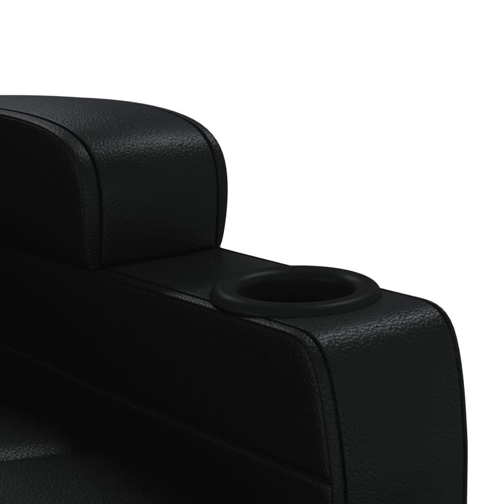 DOTMALL Sitzkomfort, Massagesessel geformt, ergonomisch Relaxsessel,hoher Kunstleder Schwarz