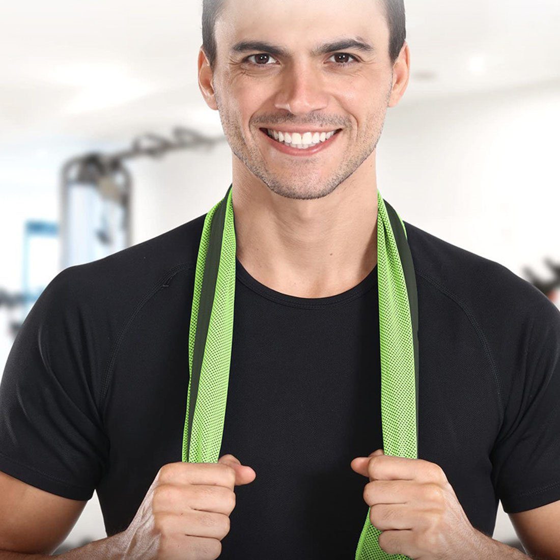 Fitness. grün Kühlende Sporthandtücher, trocknende für Handtücher schnell Sporthandtuch CFYDW