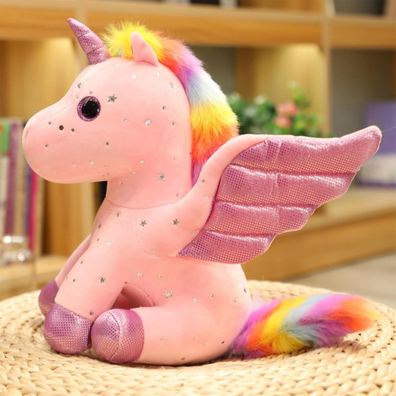 LuxusKollektion Kuscheltier Kuscheltier Einhorn Mädchen Baby Kleinkind 28cm 20cm