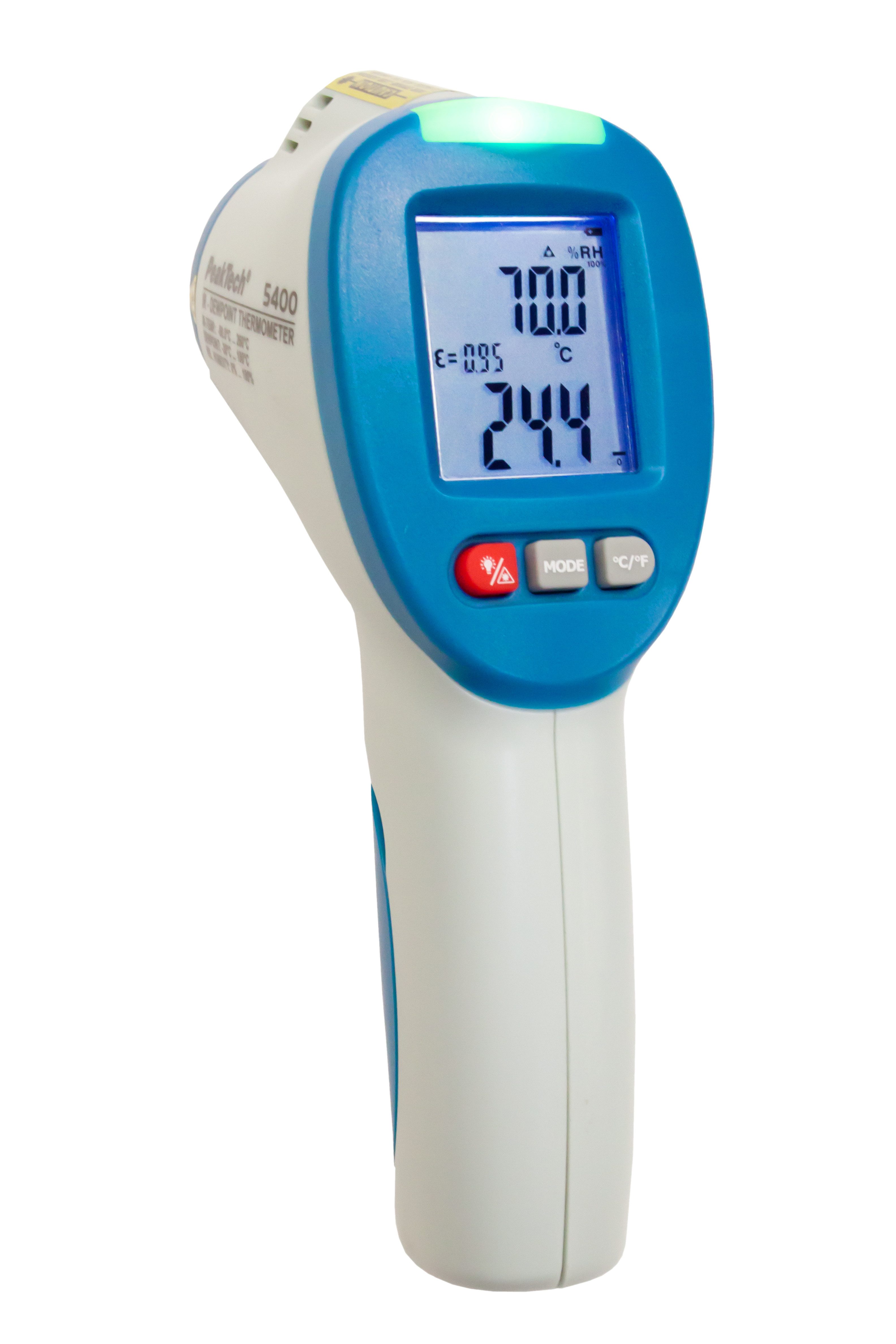PeakTech Infrarot-Thermometer IR Infrarotthermometer -50° bis 260°, Taupunkt, Feuchte