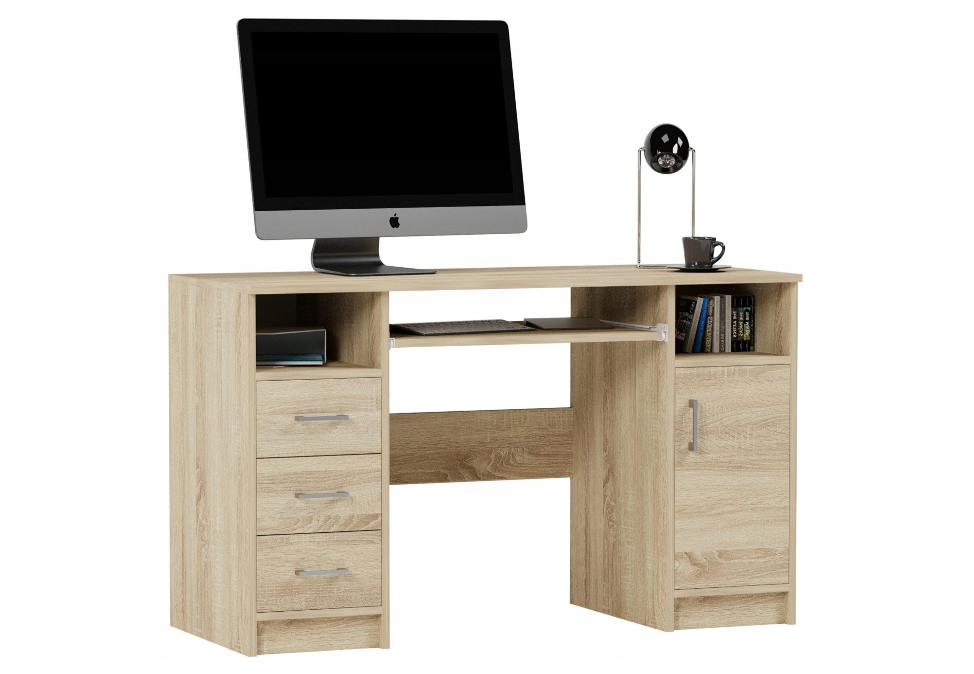 Home Collective Schreibtisch mit 3 Schubladen, günstig online kaufen