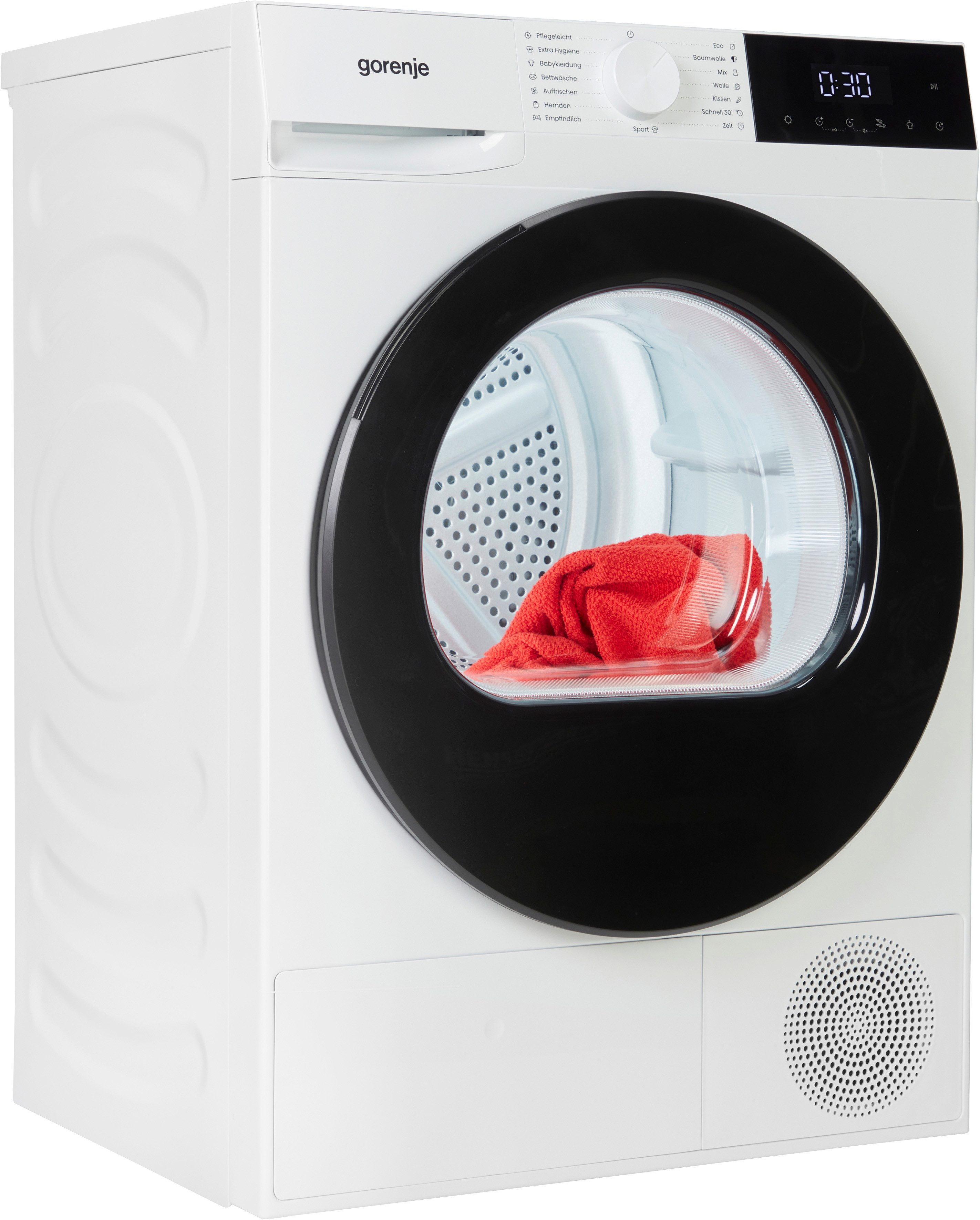 GORENJE Wärmepumpentrockner G200 WaveDG2P8D, Knitterschutz, EasyClean Filter, SensorDry