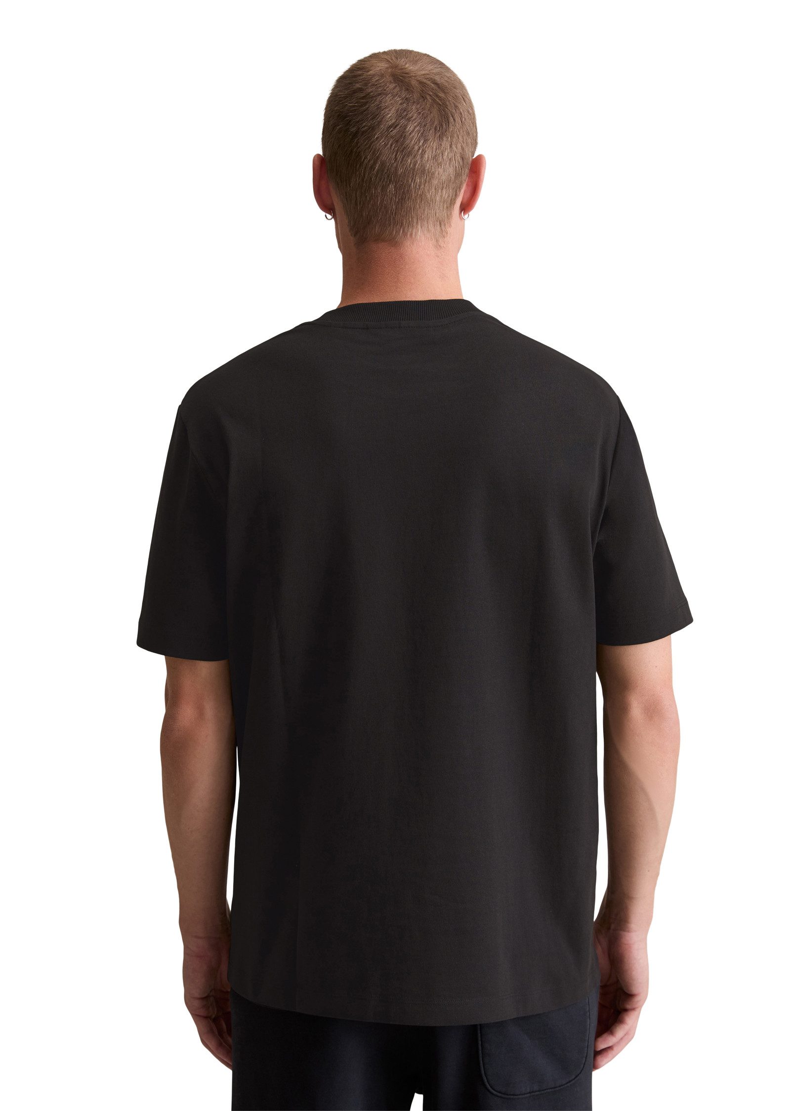 Marc O'Polo DENIM T-Shirt relaxed aus schwerem Bio-Baumwoll-Jersey günstig online kaufen