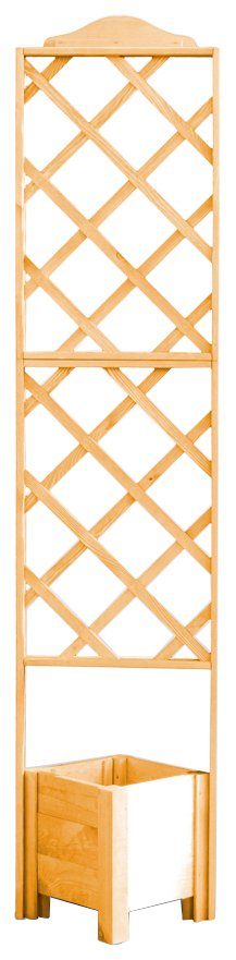 Eck-Pflanzkasten Botanica mit Spalier 210 cm x 47 cm x 45 cm günstig online kaufen
