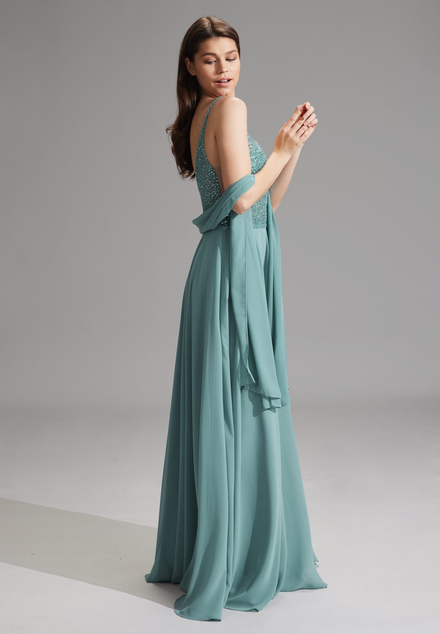 Hey Kyla Chiffontuch Stola aus Chiffon, ONE SIZE günstig online kaufen