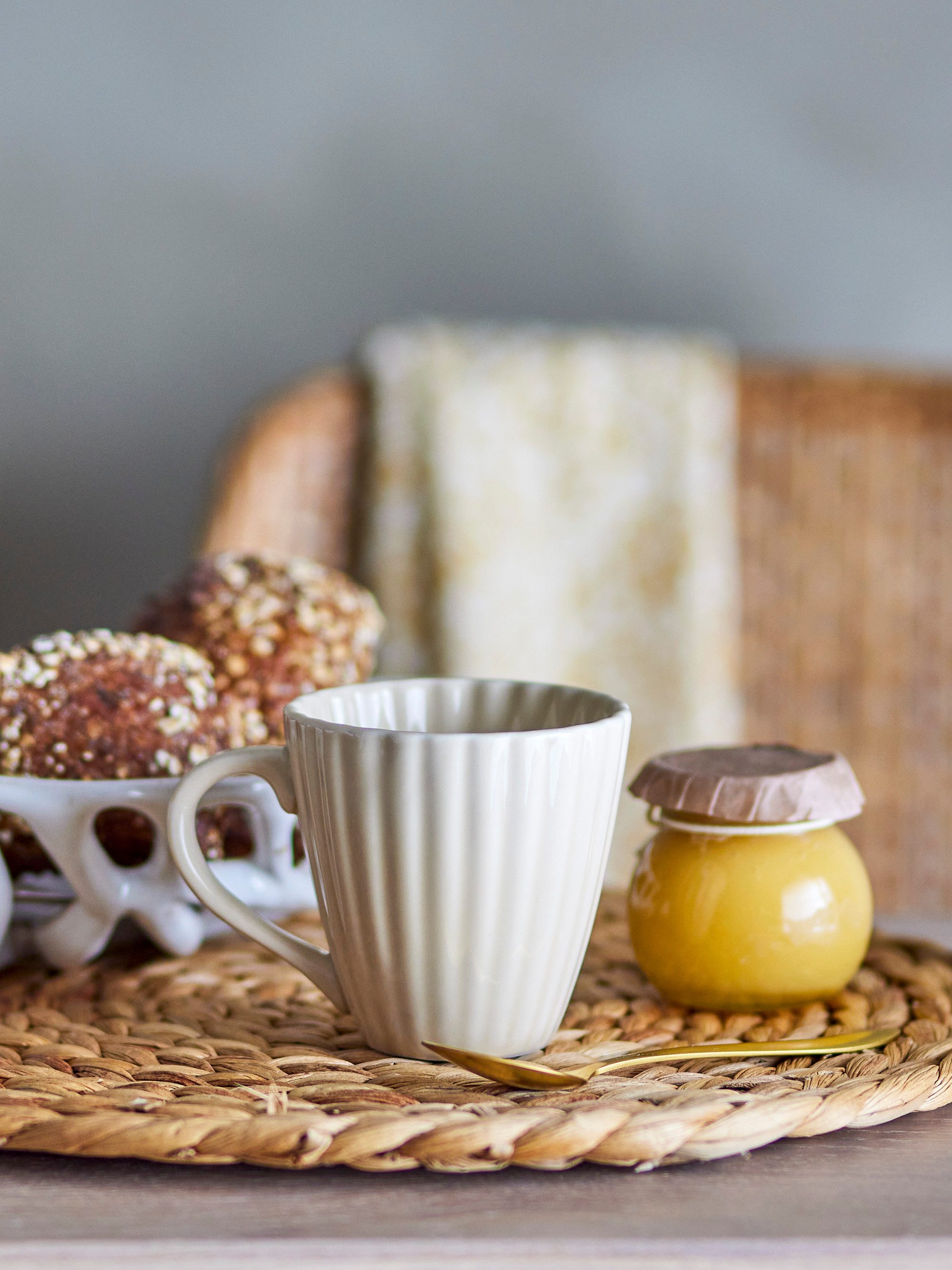 Bloomingville Tasse Latina, Steingut