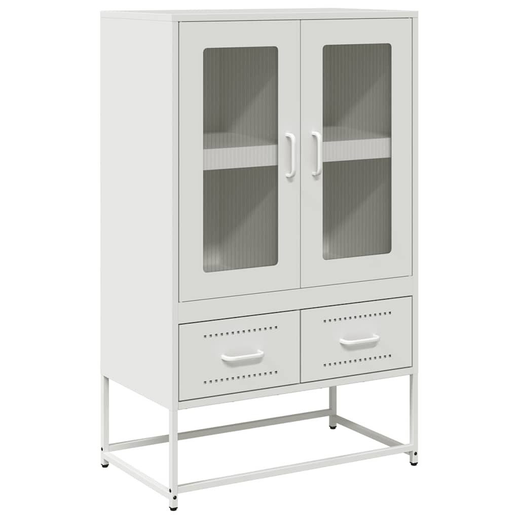 vidaXL Highboard Highboard Weiß 68x39x111,5 cm günstig online kaufen