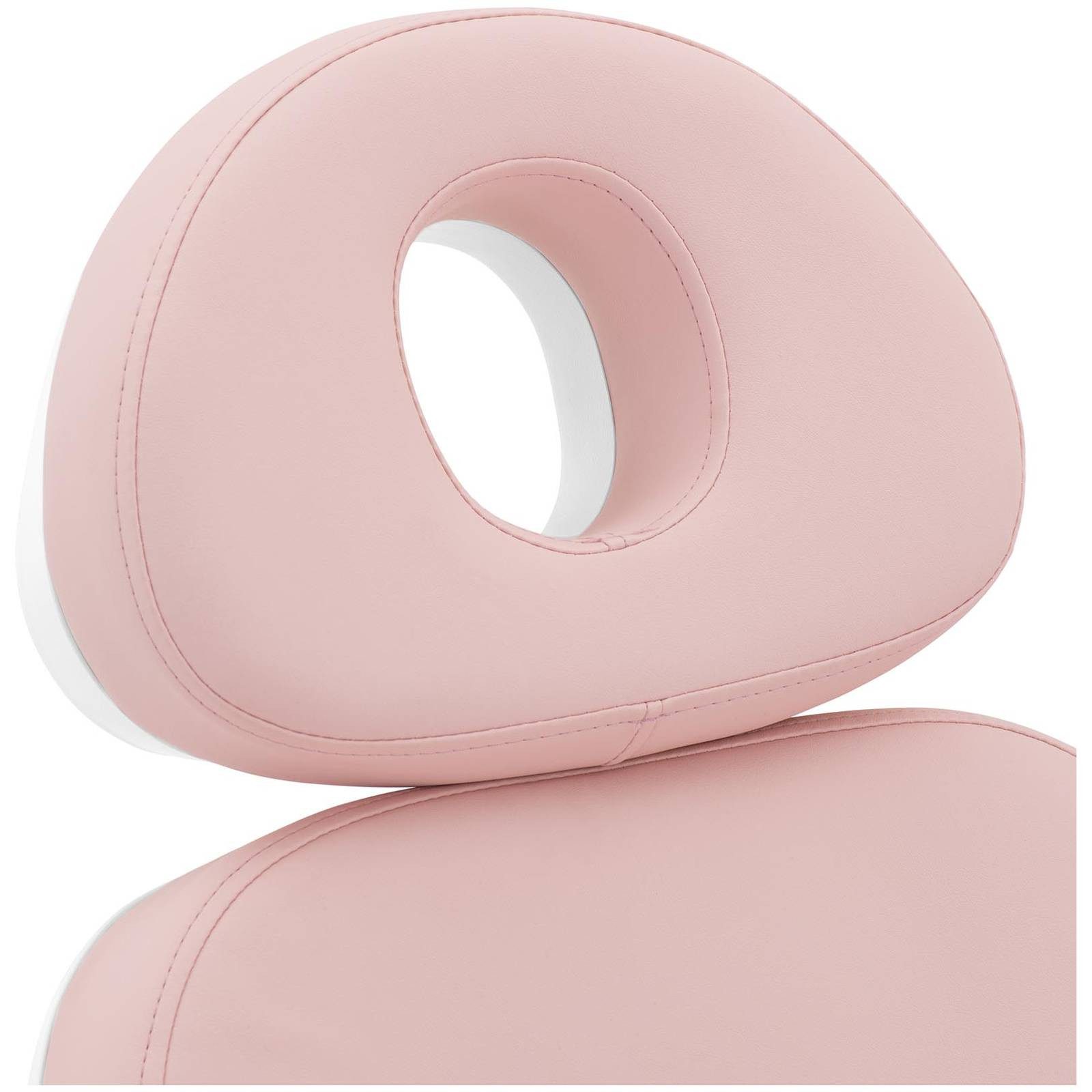 Physa Massageliege Kosmetikliege Behandlungsliege Kosmetikstuhl 150 kg rosa & weiß, Rosa, Weiß