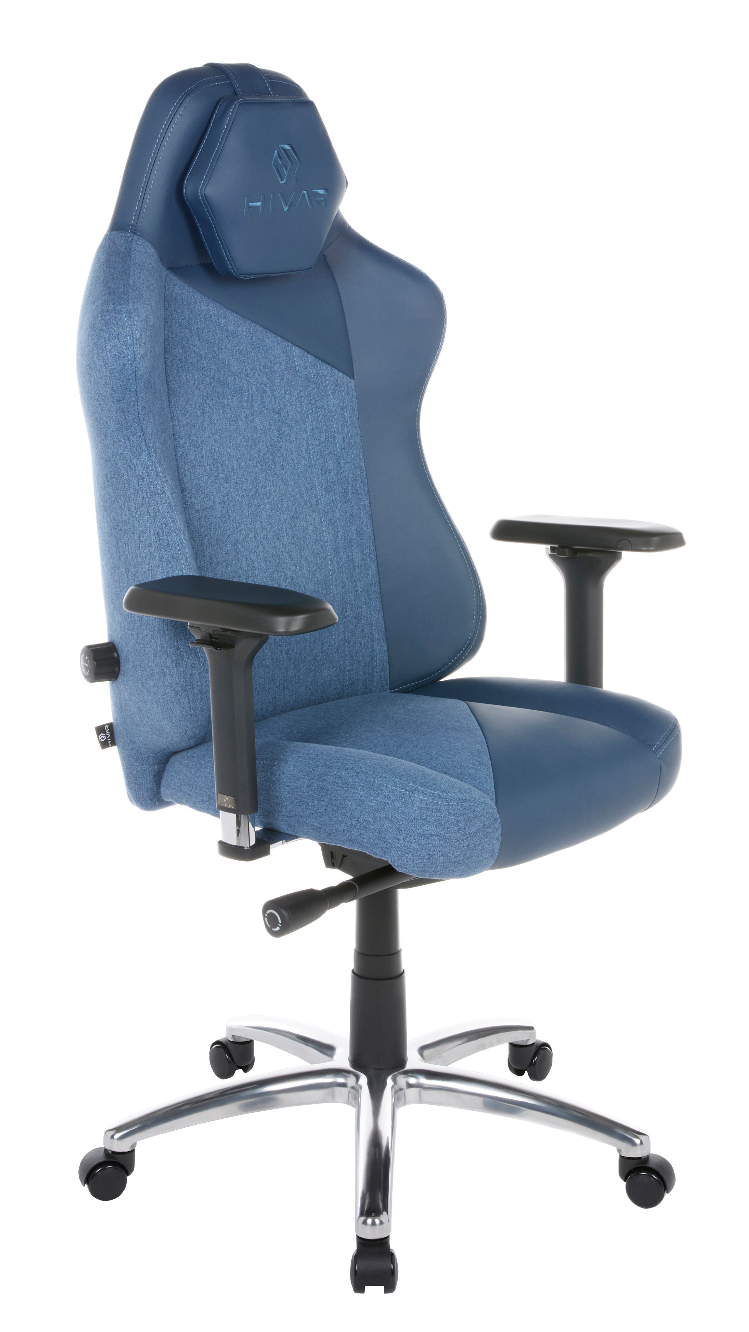HIVAR Gaming-Stuhl Ergonomischer Bürostuhl Skylar, Drehstuhl mit flexibler Einstellung, belastbar bis 110 kg