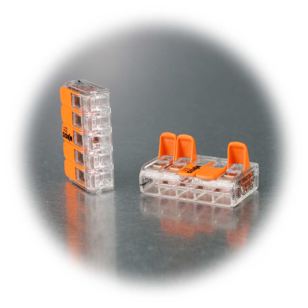 WAGO Verbindungsdosenklemme 10 WAGO Compact Steckklemmen 5x 0,2-4 mm² mi Hebel – Bild 5 von 5
