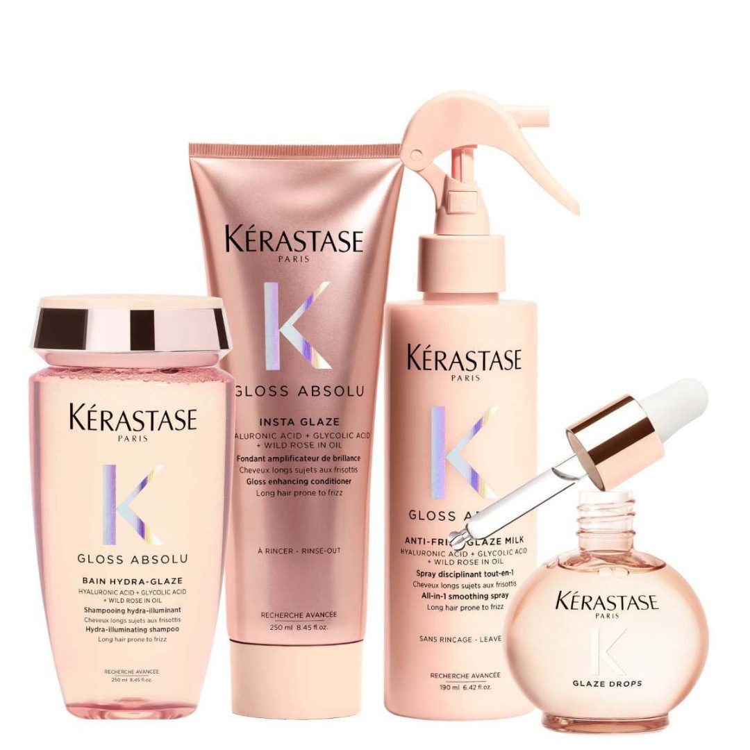 Kérastase Haarpflege-Set Gloss Absolu Routine Bundle, 4-tlg.