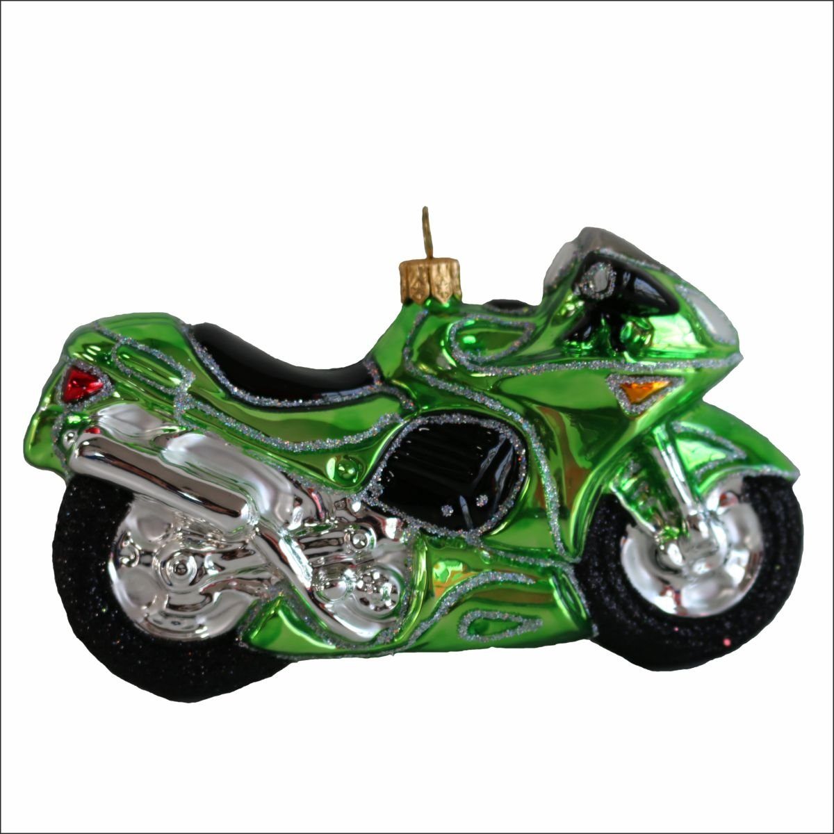 Christbaumschmuck (1-tlg) grün 440s Christbaum-Hänger 440s Motorrad