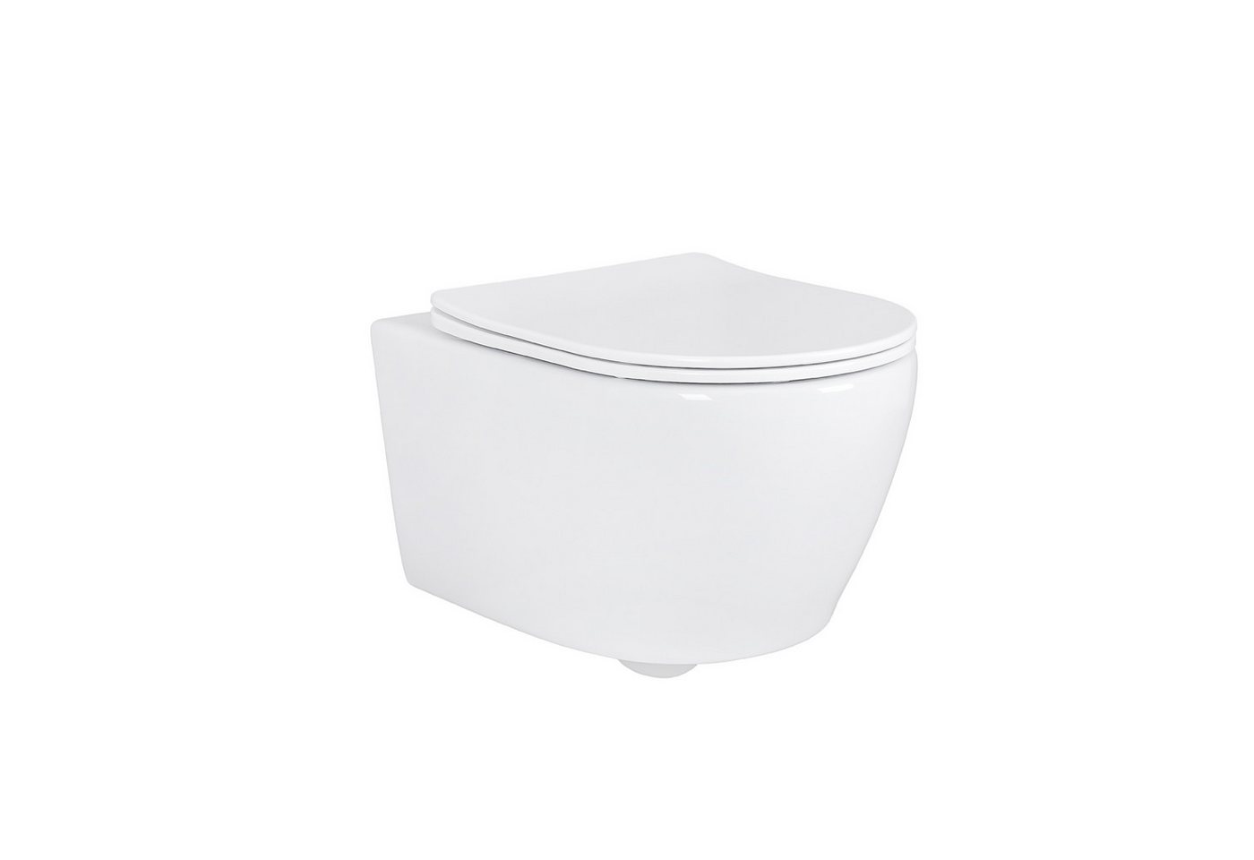 Thumbnail - Belvit Tiefspül-WC AL5512KomplettSet, Hänge Wand Dusch WC Taharet/Bidet Funktion + KOMPLETTE SET