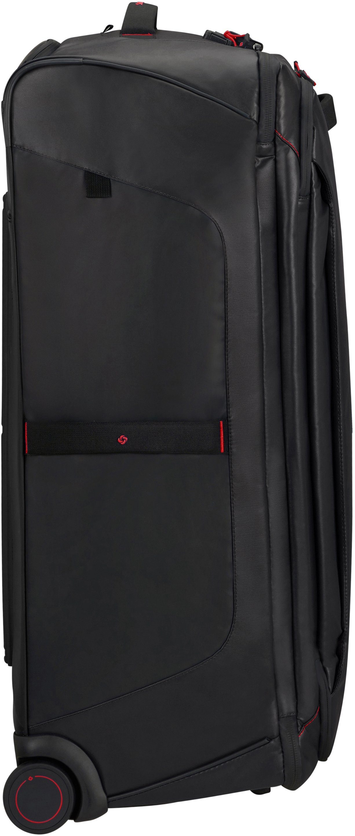 Samsonite Reisetasche aus cm, Rucksackfunktion; Black, mit recyceltem und teilweise Material Ecodiver, 79 Trolley