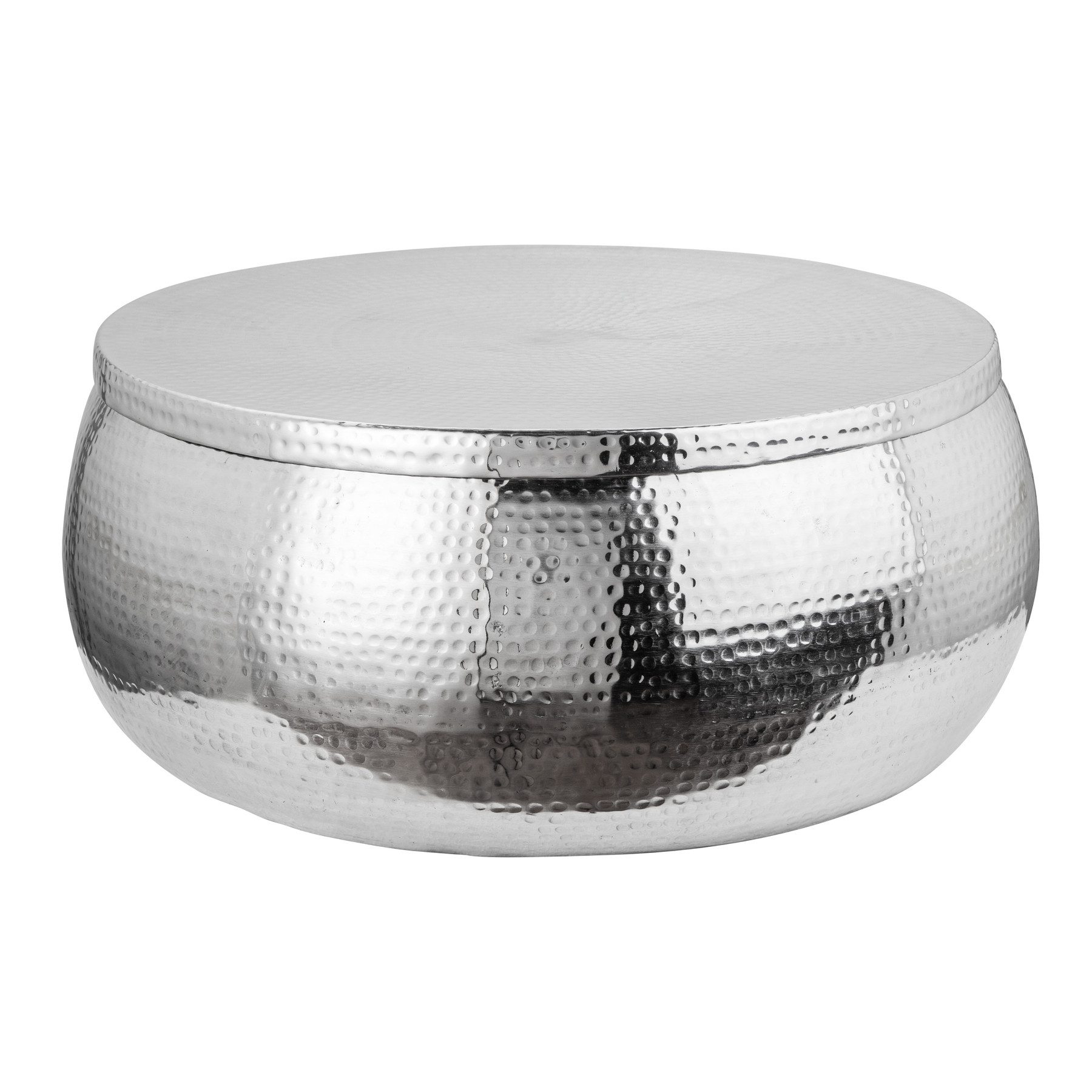 riess-ambiente Couchtisch ORIENT STORAGE Ø70cm silber (Einzelartikel, 1-St) günstig online kaufen