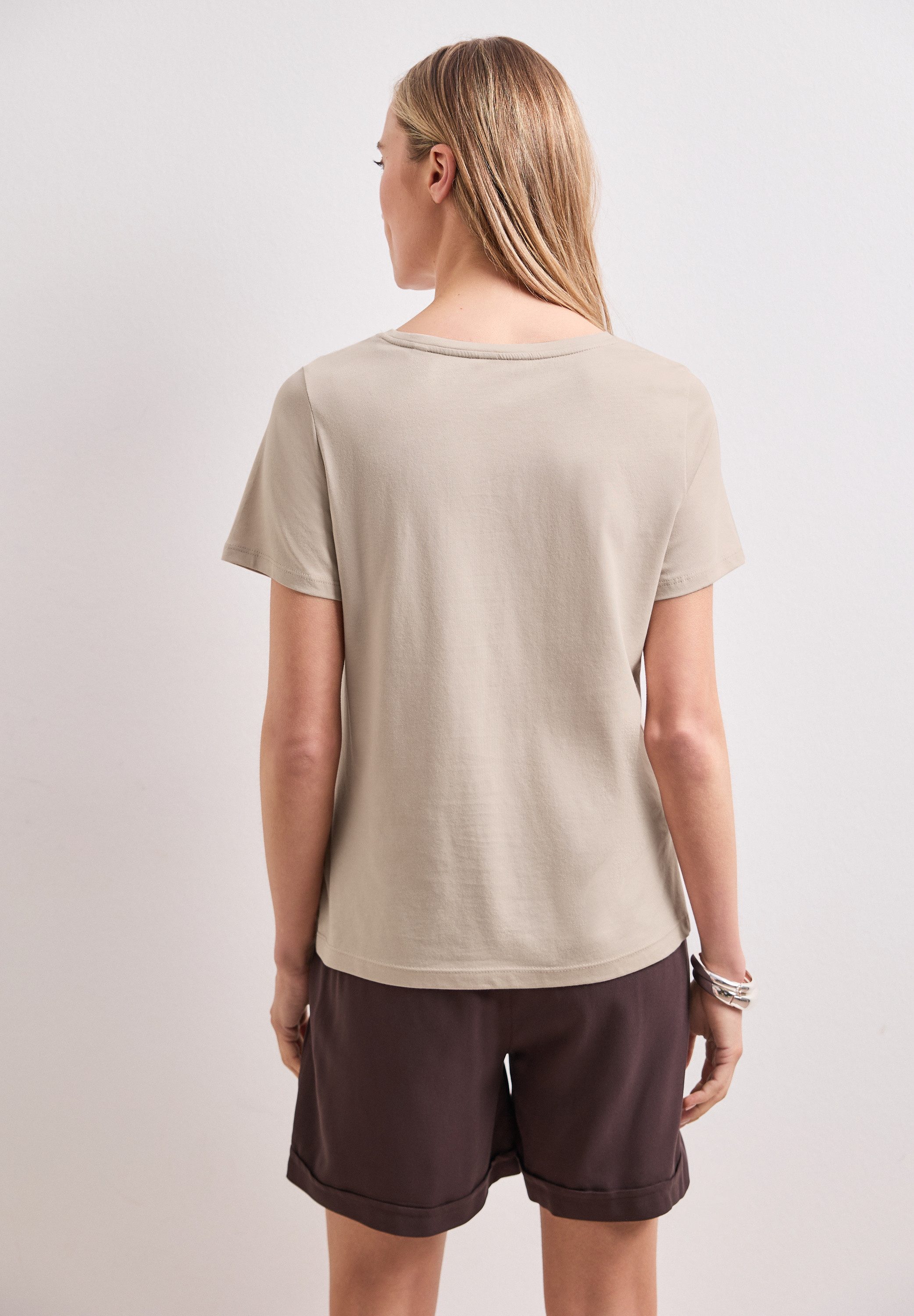 STREET ONE Kurzarmshirt Sommershirt mit Artwork – Bild 3 von 5