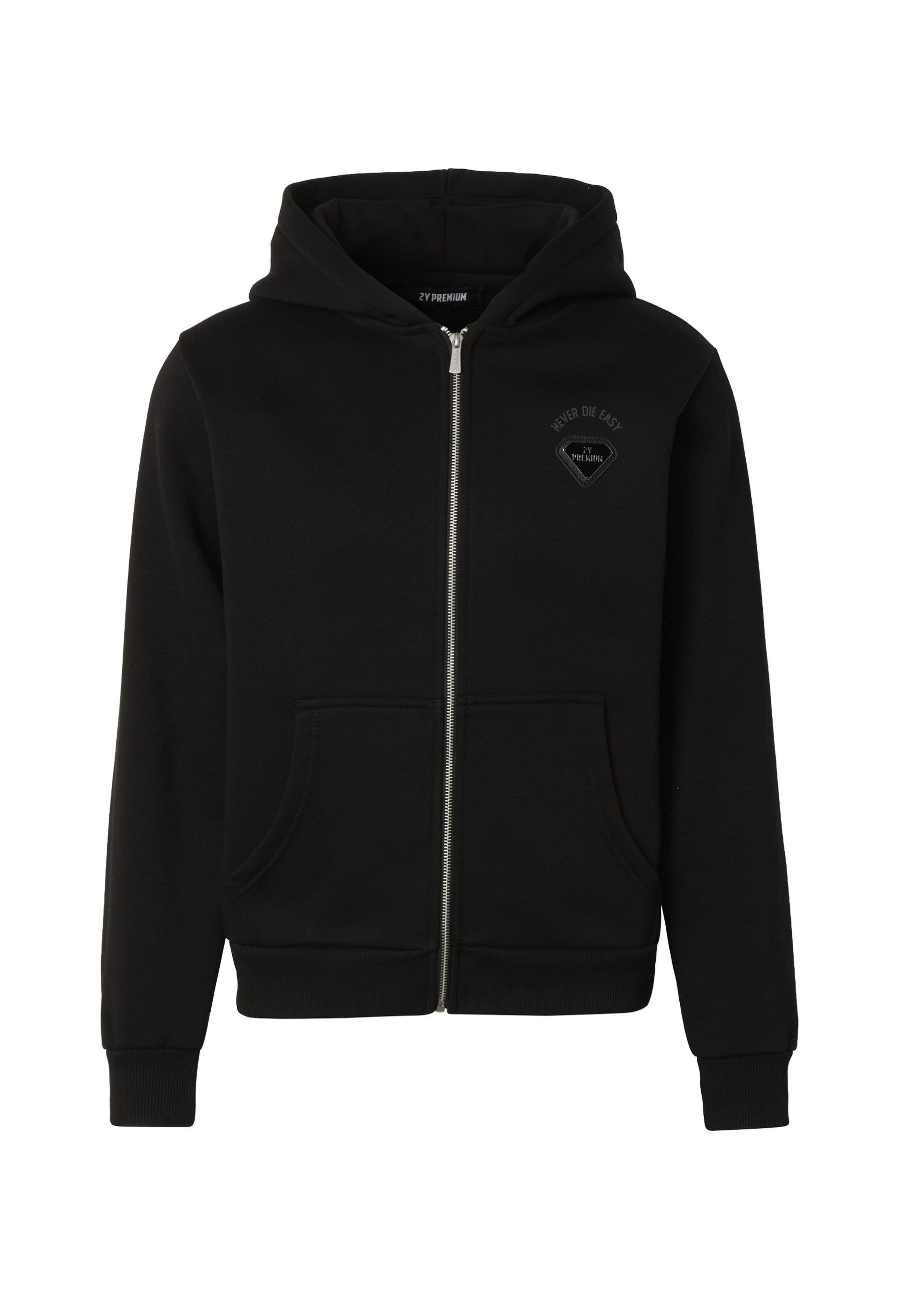 2Y Premium Neopren-Hoodie 2Y Premium Tarn Zip Hoodie (1-tlg)