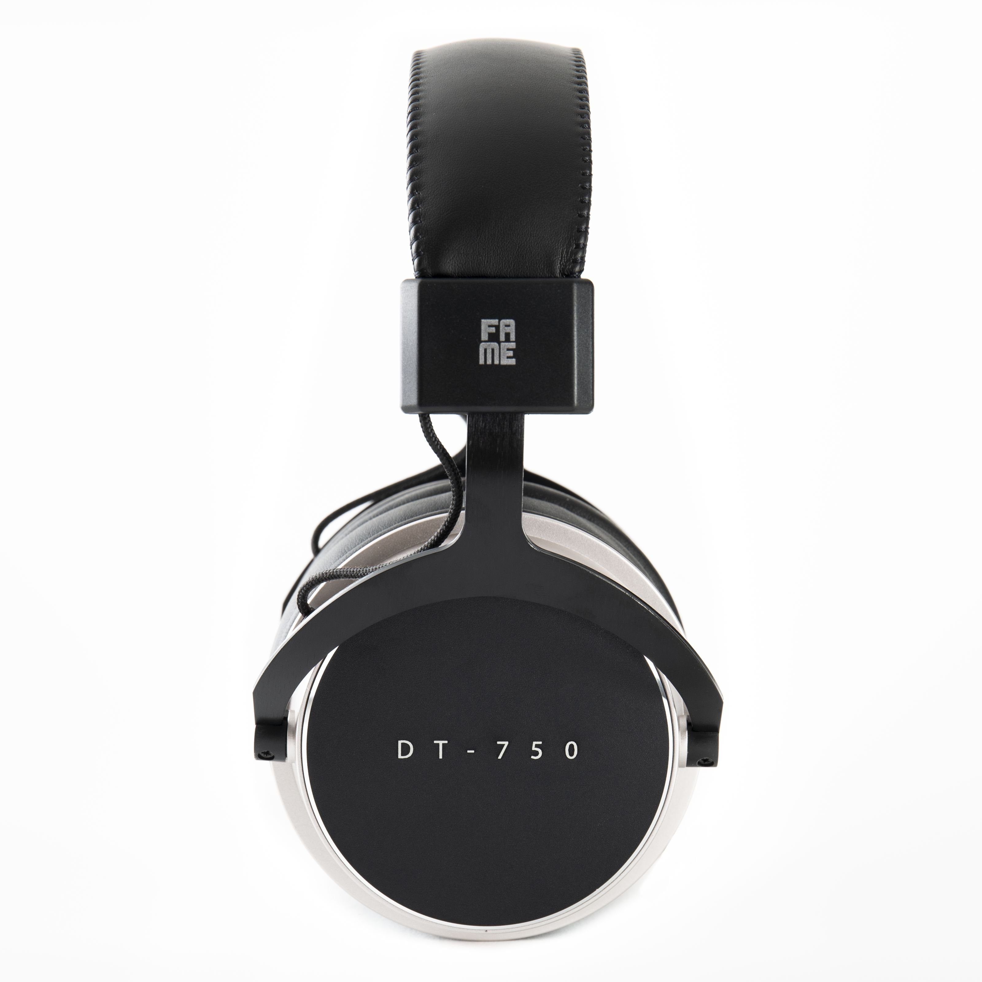 Fame Audio Kopfhörer (DT-750 Studio Kabel) mit geschlossen abnehmbaren Kopfhörer, Kopfhörer