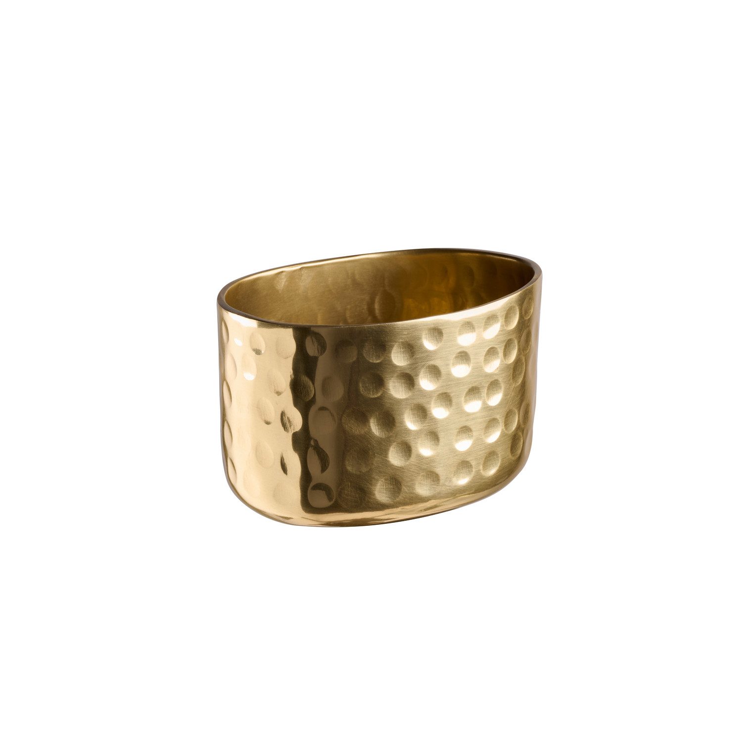 APS Dipschale CRAFT, Aluminium, 8,5 x 6,5 cm, Melamin, (1-tlg), Aluminium Dipschale gehämmert, robust, leicht und kompakt