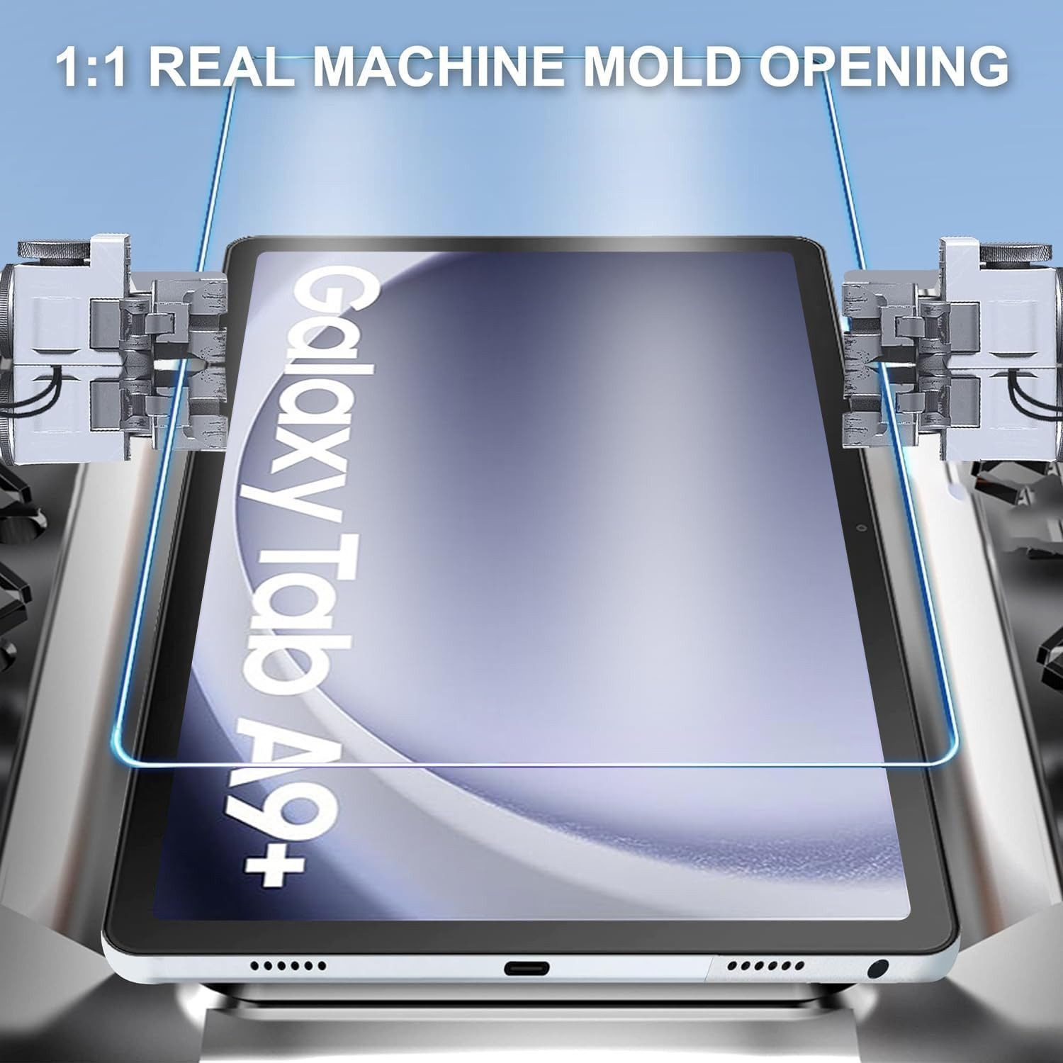 Forrlite Schutzfolie Panzerglas für Samsung Galaxy Tab A9+/A9 Plus, A11+/A11 Plus 11 Zoll, (9H Härte Gehärtetes Glas Folie mit Einfache Installation, Kratzfest,Displayschutz Schutzfolie), Kompatibel mit Samsung Tab A9 Plus (SM-X210/216/218), 2 Stück