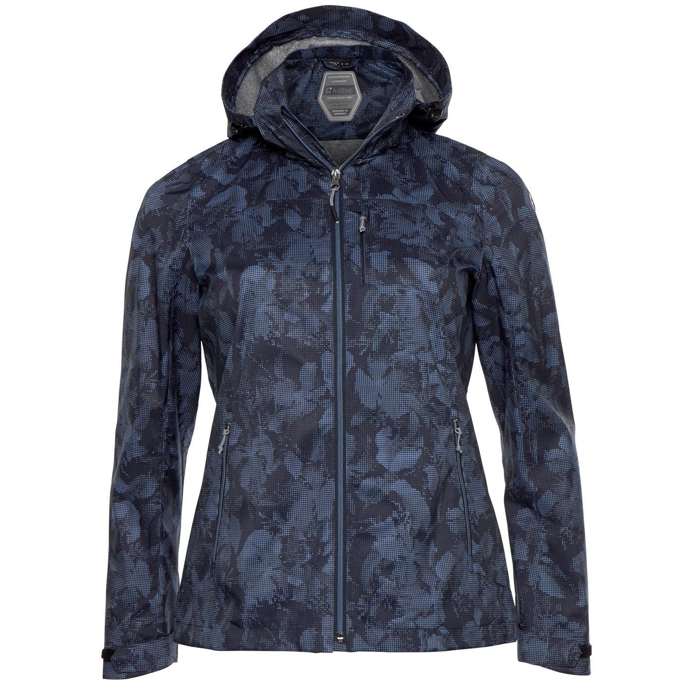 RennerXXL Softshelljacke Killtec Julia Outdoor Jacke Damen große Größen Damen Softshelljacke wasserfest 8.000 mm, leicht für Übergangszeit