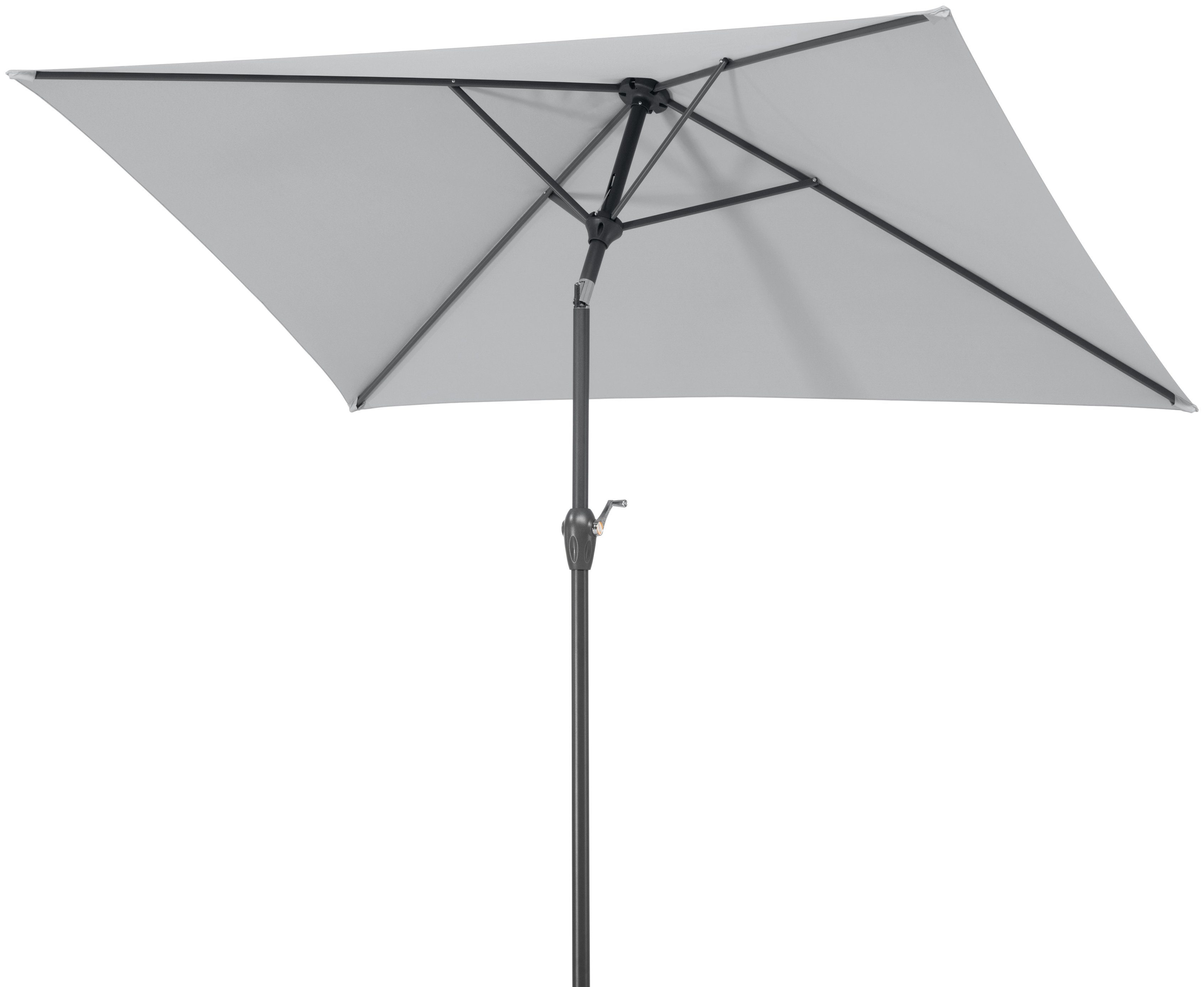 Schneider Marktschirm 210 cmx 130 cm Apfelgrün mit Kurbelmechanik günstig online kaufen