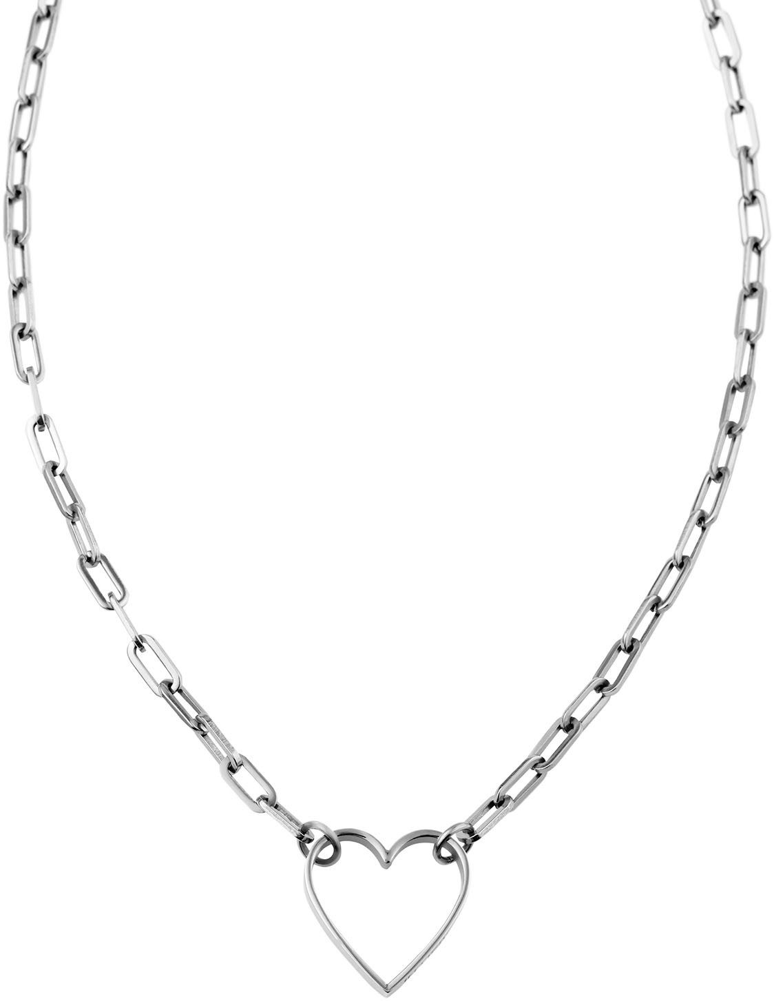 Liebeskind Berlin Kette mit Anhänger Schmuck Geschenk Edelstahl Halskette Herz