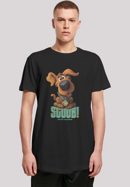 F4NT4STIC Kurzarmshirt F4NT4STIC Herren Scooby Doo Puppy Scooby with Shaped Long Tee (1-tlg)