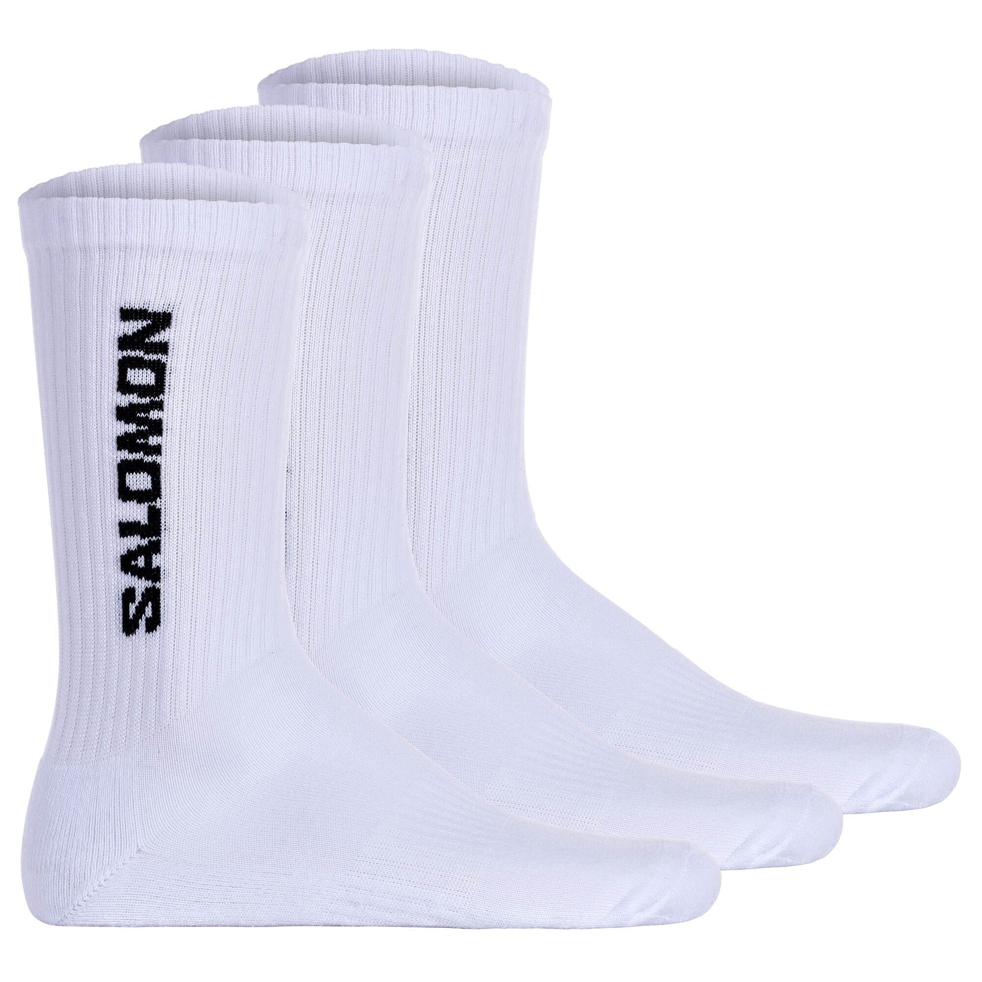 Salomon Sportsocken Unisex Socken, 3er Pack - EVERYDAY CREW, Frottee