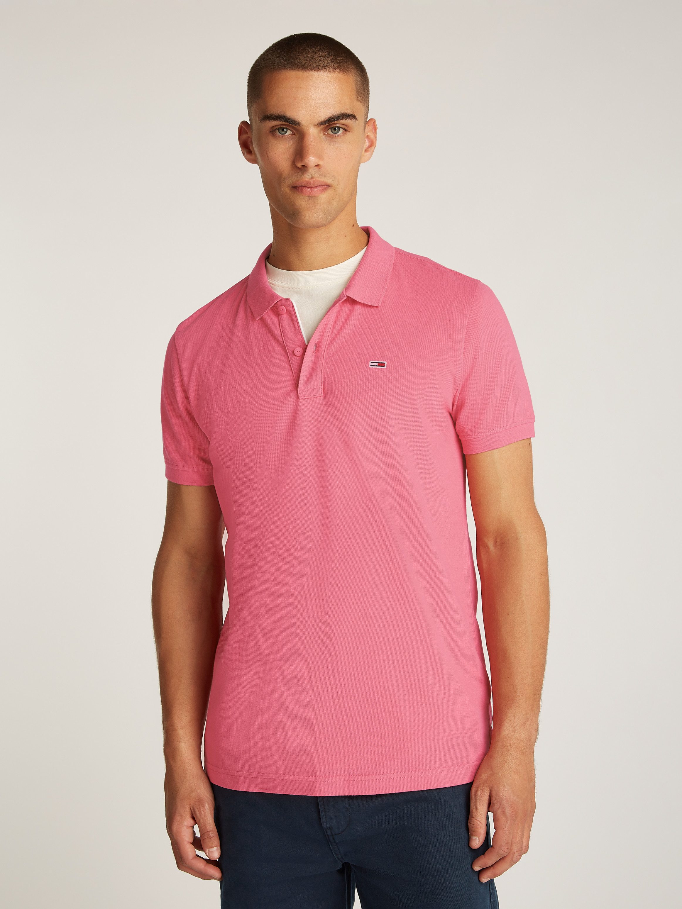 Tommy Jeans Poloshirt TJM SLIM PLACKET günstig online kaufen