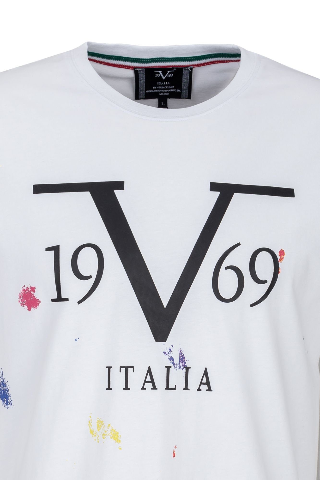 19V69 Italia by Versace Leonardo by Sportivo SRL Versace Rundhalsshirt 
