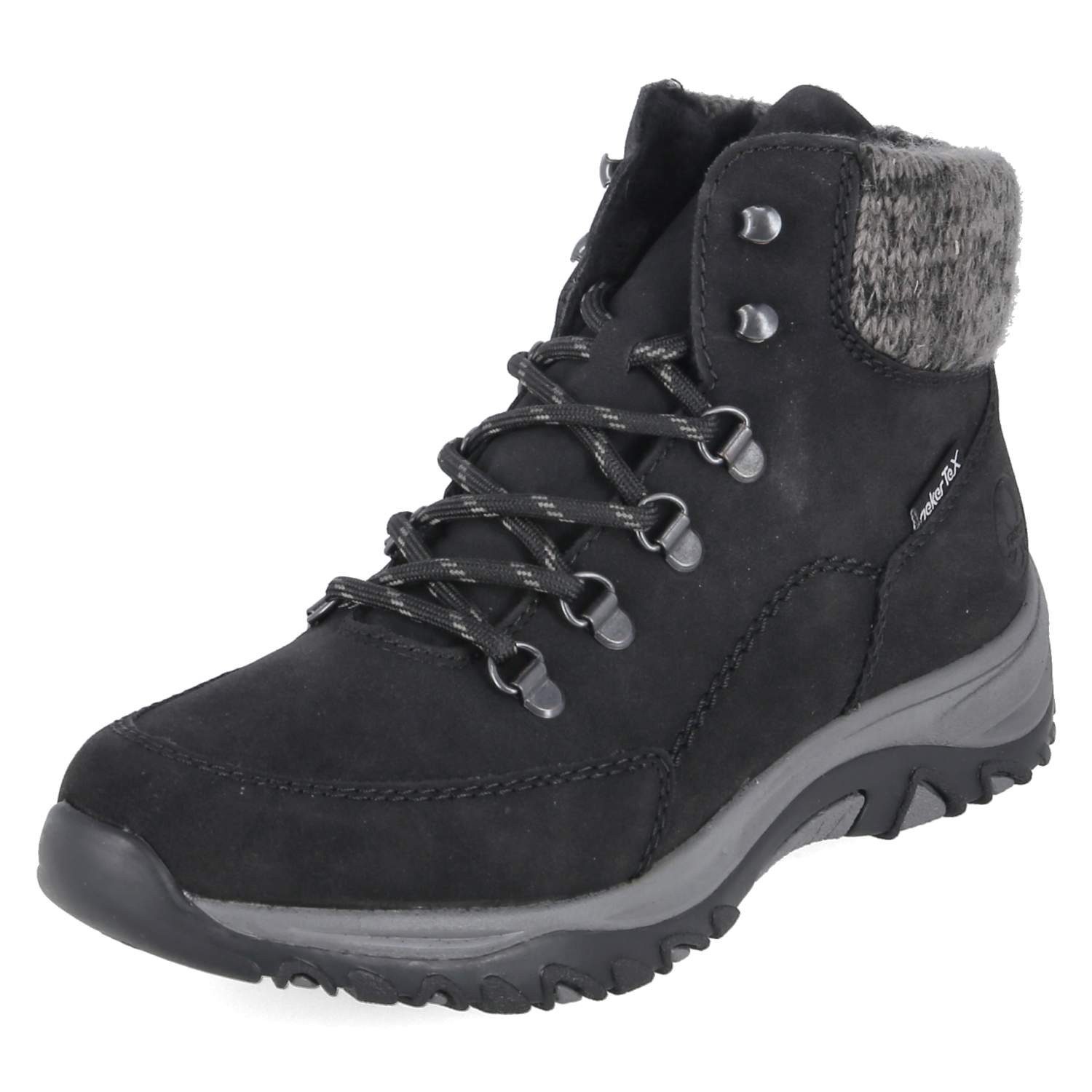 Rieker Rieker M9610-00 Damen Synthetik schwarz Winterstiefel günstig online kaufen