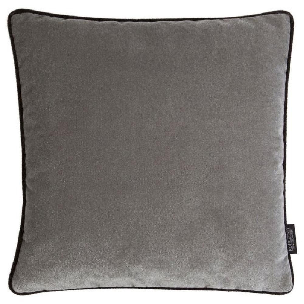 ROHLEDER Kissenhülle Kissenhülle Samt Big Cloud Elephant Grau (50x50cm)
