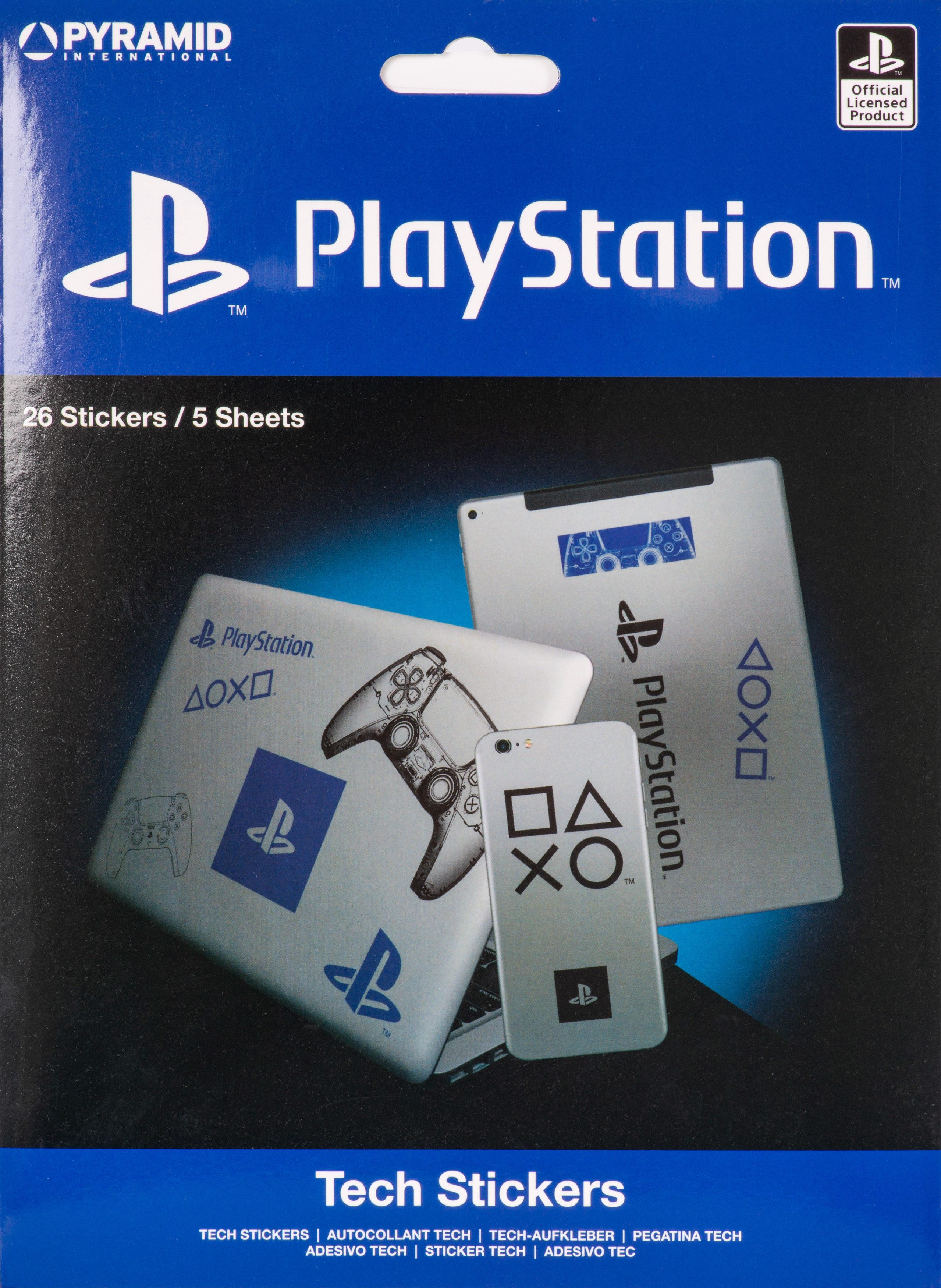 PYRAMID Sticker Tech Sticker - PlayStation (NEU & OVP)