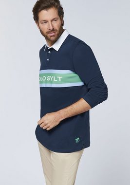 Polo Sylt Poloshirt im Label-Design