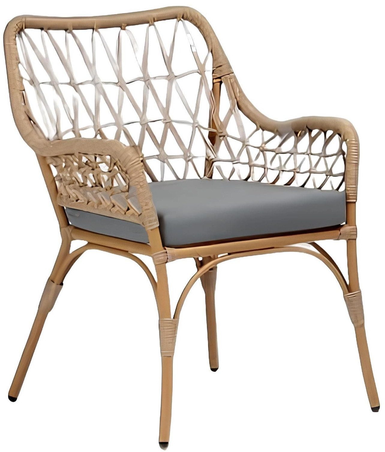 Xlmoebel Gartensessel Exklusive moderne Gartenmöbel Rattan in luxuriösem Braun - Кресла (Sessel), Hergestellt in Europa