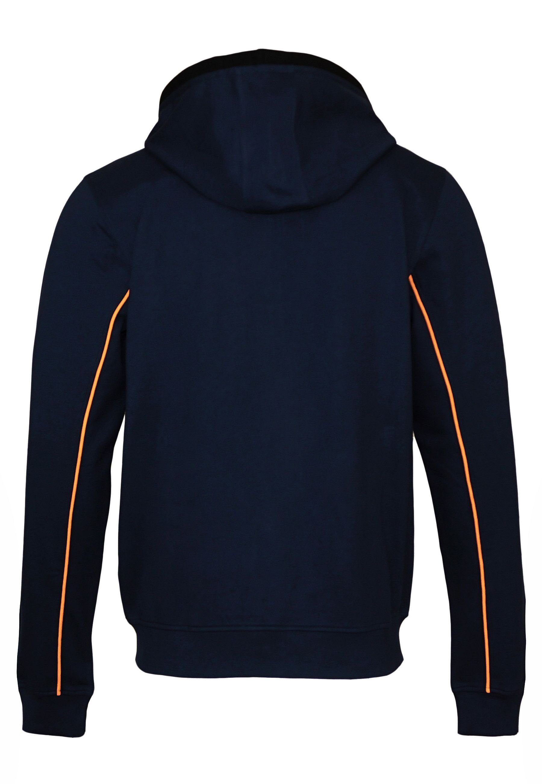 Sweatjacket Jacke 90 Hooded Kapuzensweatjacke USPA (1-tlg) dunkelblau U.S. Polo Assn