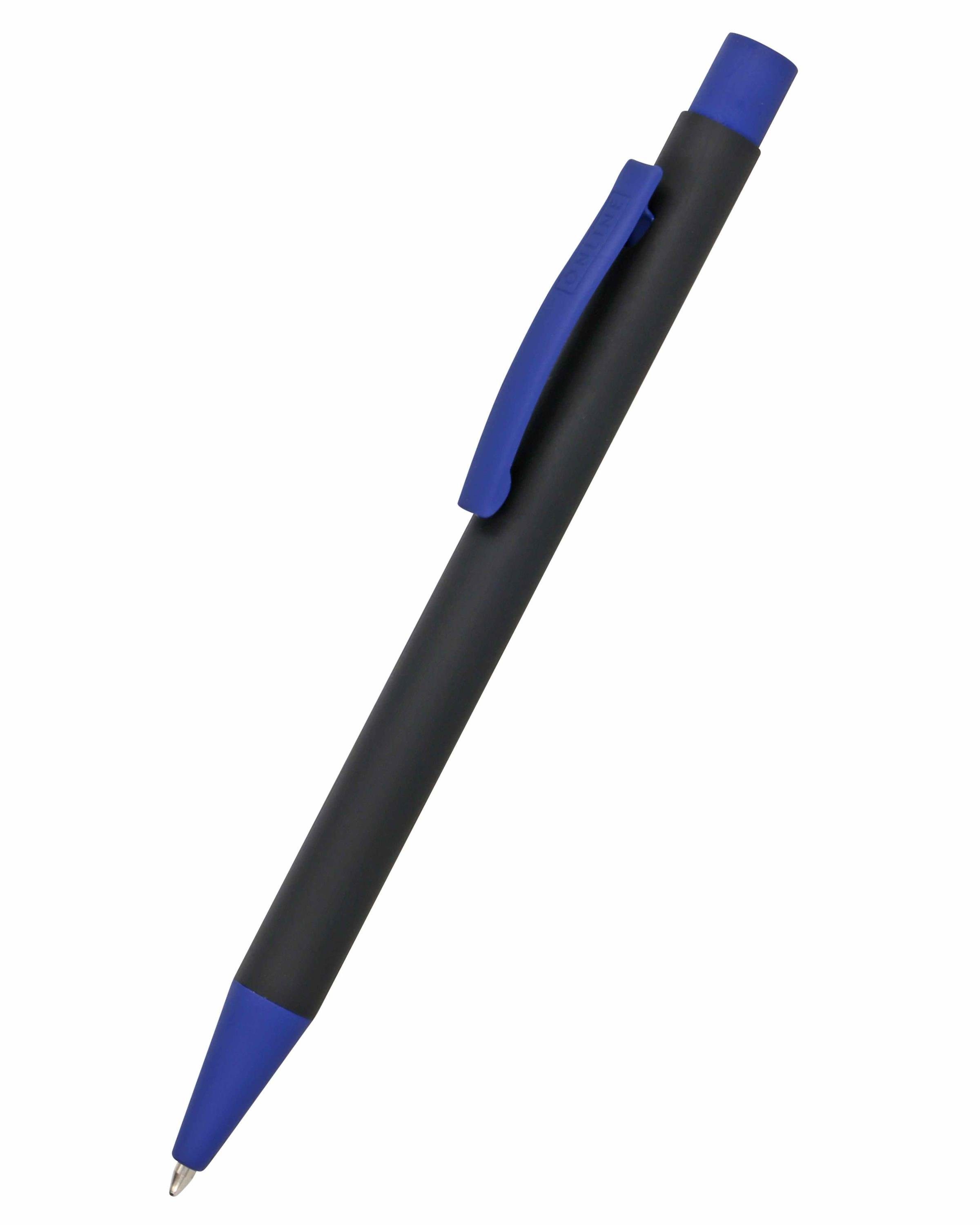 100% authentisch! Online Pen Kugelschreiber Soft Metal Druckkugelschreiber, & mit Aluminium, Blue Softtouch-Feeling aus Black