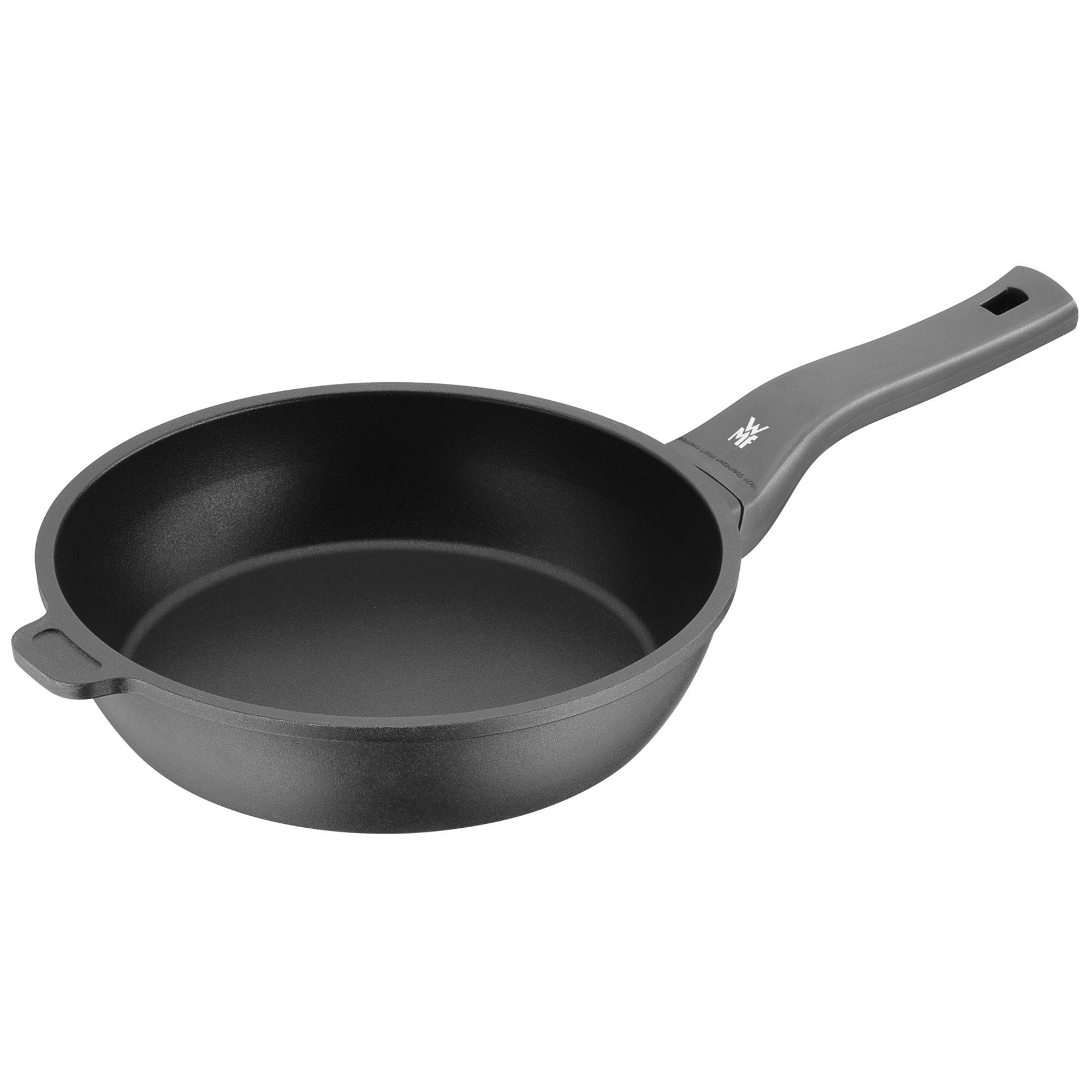 WMF Schmorpfanne PermaDur Premium, Aluminiumguss (1x Schmor-/ Servierpfanne beschichtet 24 cm (Höhe 6,5 cm) - optimal für Herdplatten mit Ø 18 cm, 1-tlg., Schmor-/ Servierpfanne beschichtet 24 cm für Herdplatten mit Ø 18 cm), PermaDur Premium