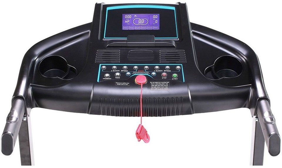 STAMM BODYFIT Laufband Track Zero7 (mit praktischem Klappmechanismus), bis max. 16 km/h, klappbar, mit Steigung, 110 kg max. Benutzergewicht