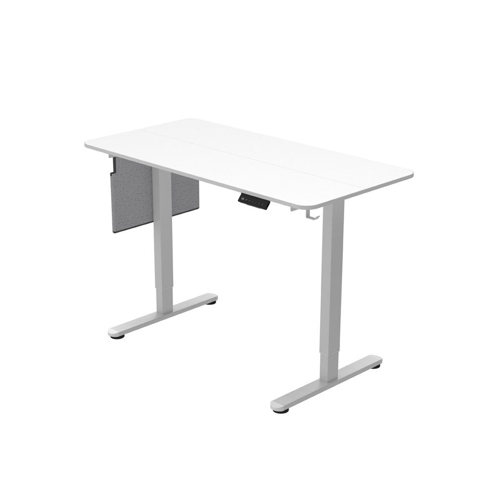 HOME DELUXE Schreibtisch Höhenverstellbarer Schreibtisch ELMO, wahlweise 120 x 60 cm/ 160 x 60, Höhenverstellung von 70 bis 115 cm