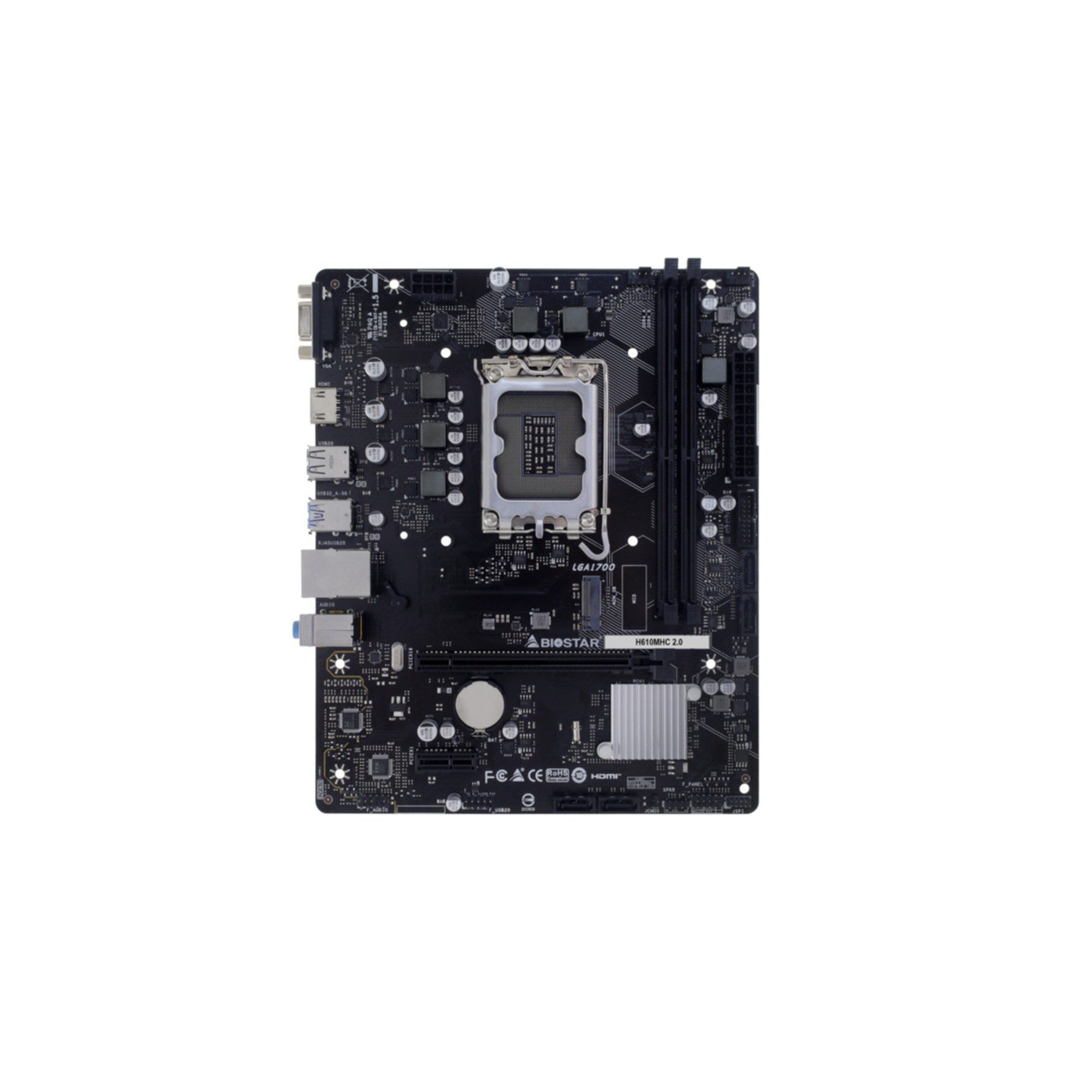 Biostar H610MHC 2.0 Mainboard