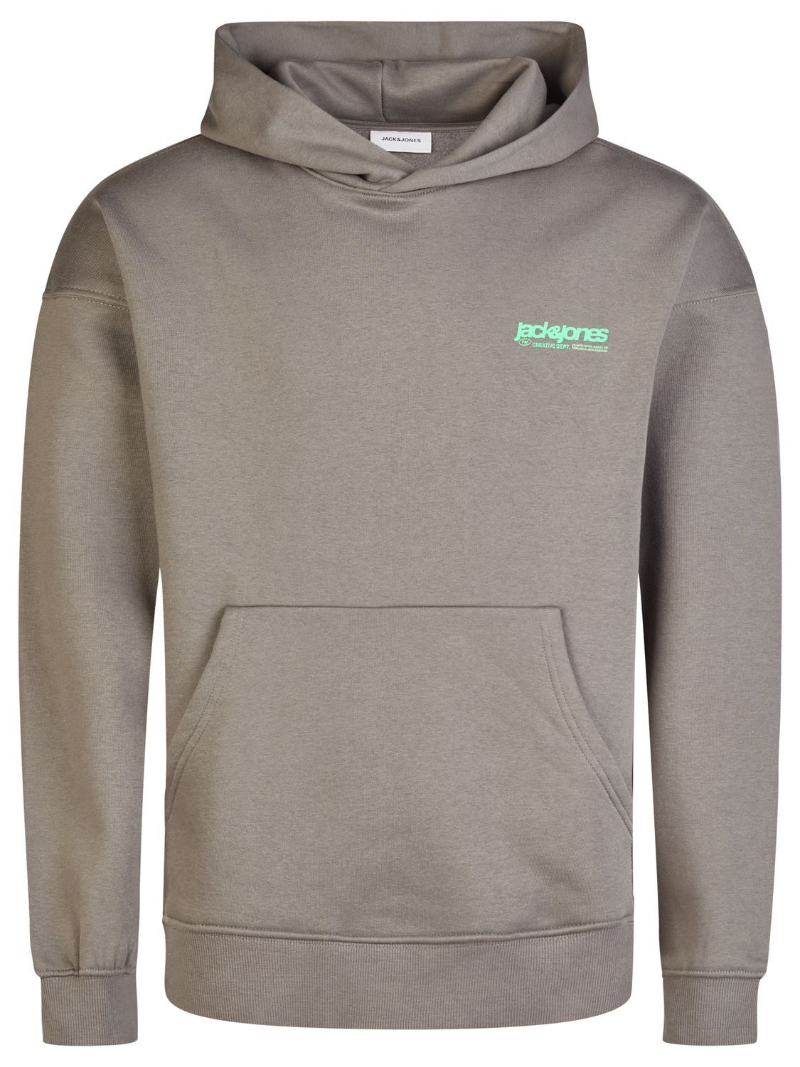 Jack & Jones Kapuzenpullover Herren Hoodie JJEURBAN EDGE Relaxed Fit Sweatshirt mir Kängurutasche