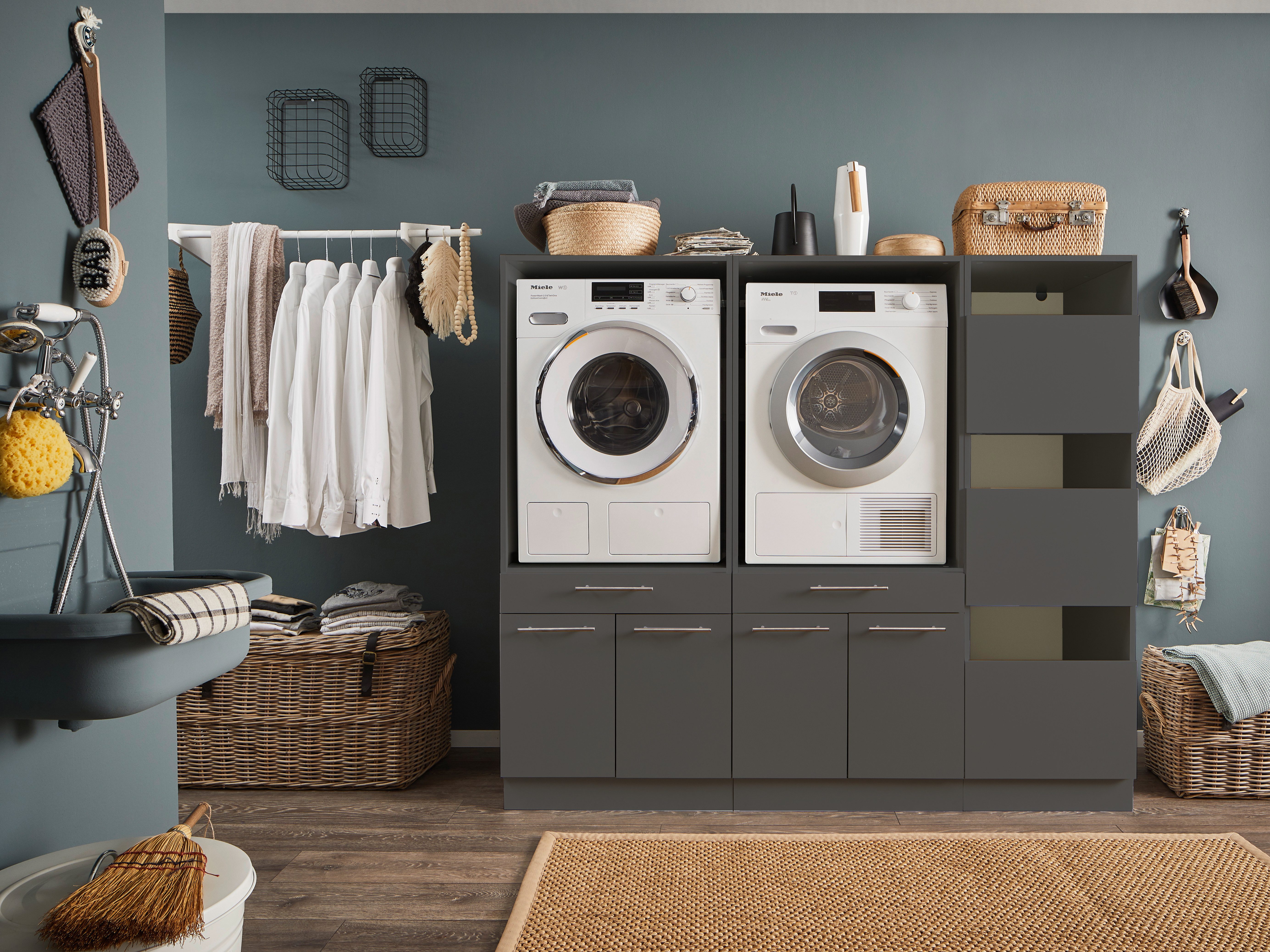 Laundreezy Mehrzweckschrank-Set LAUNDREEZY LDSK10, Breite 185 günstig online kaufen